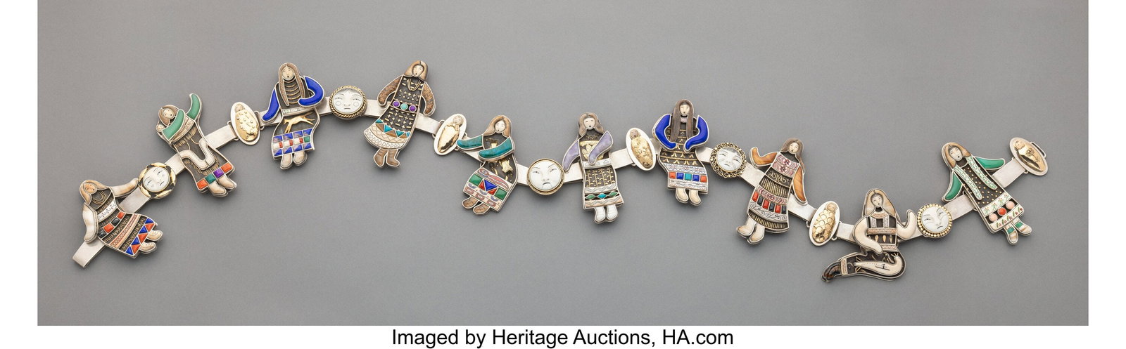 A Magnificent Alaskan Eskimo Belt Women of the  (1 of 10)