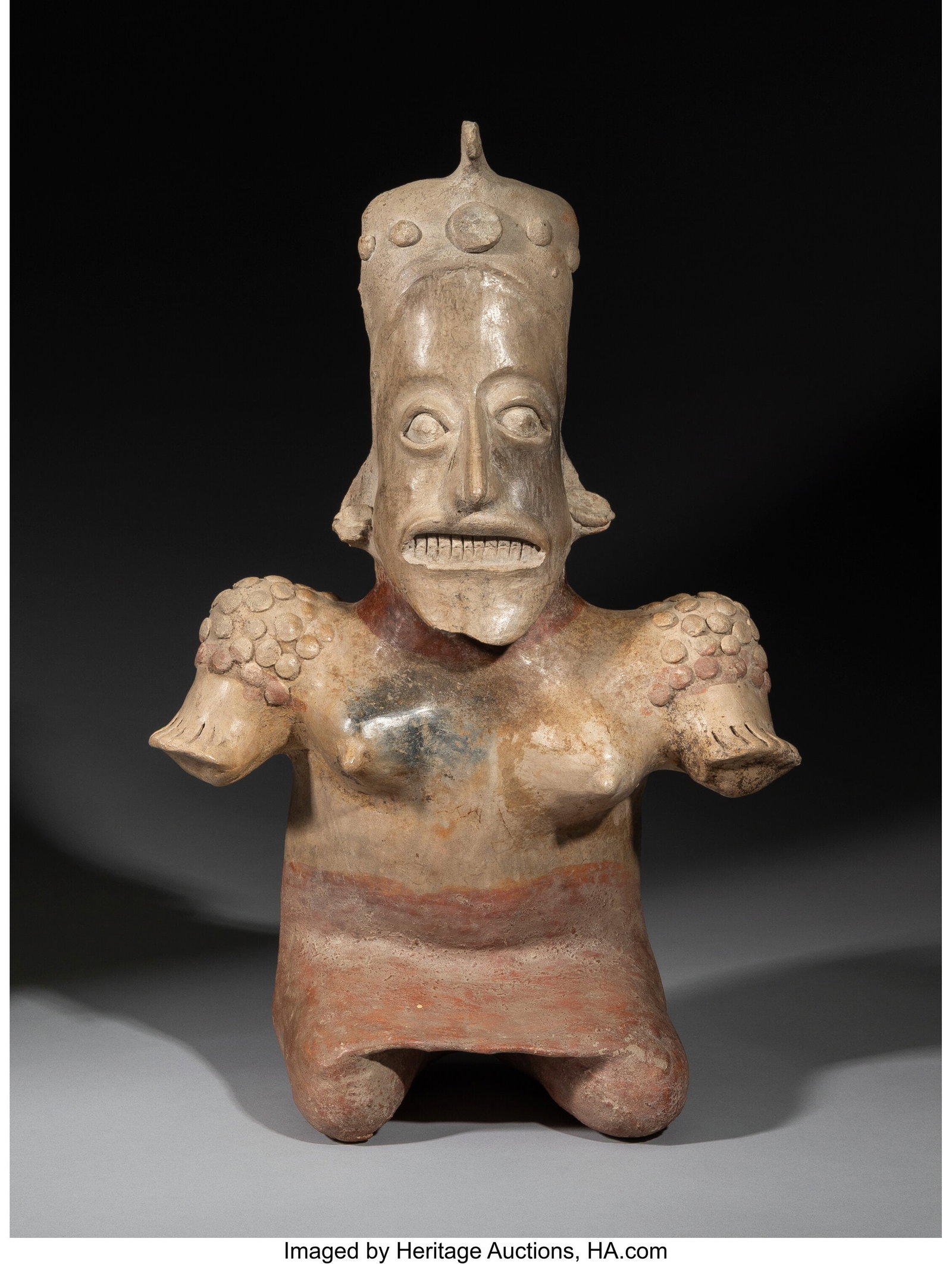 A Jalisco Seated Female Figure West Mexico, c.  (1 of 4)