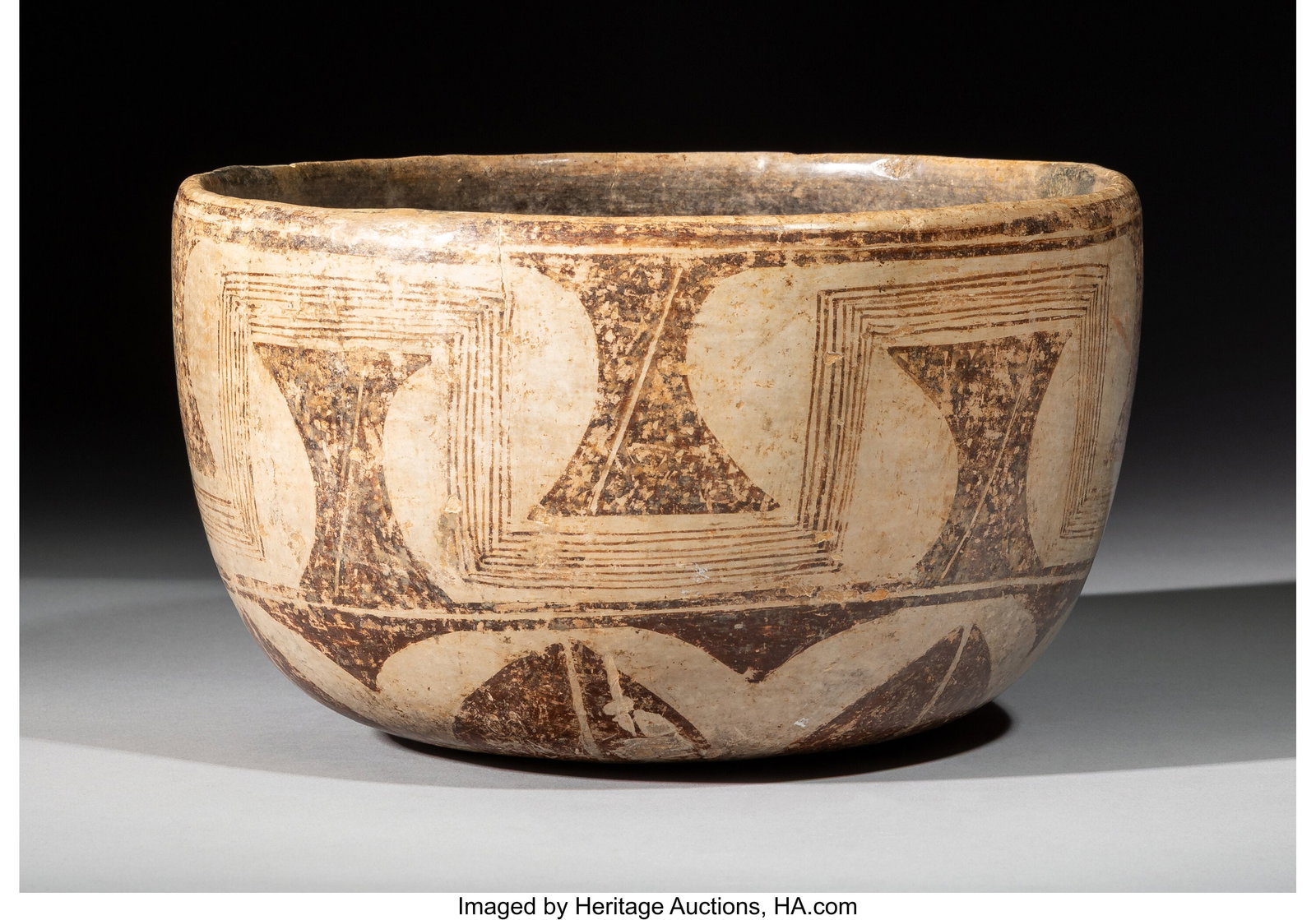 A Large Chinesco Bowl Nayarit, West Mexico, c.  (1 of 3)