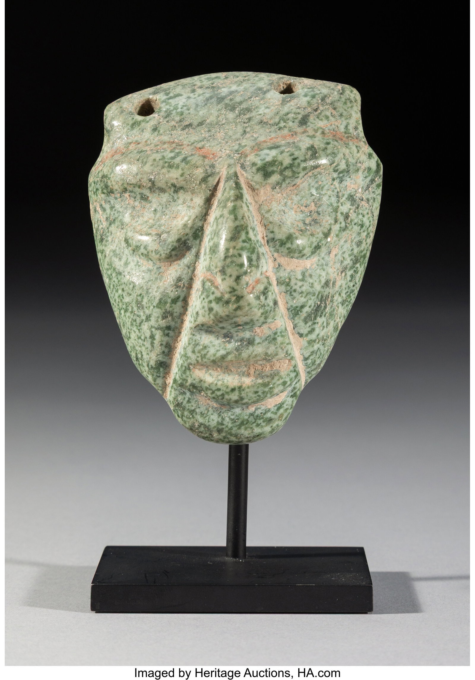 A Mezcala Head Pendant Mexico, c. 500–100 BC  (1 of 4)