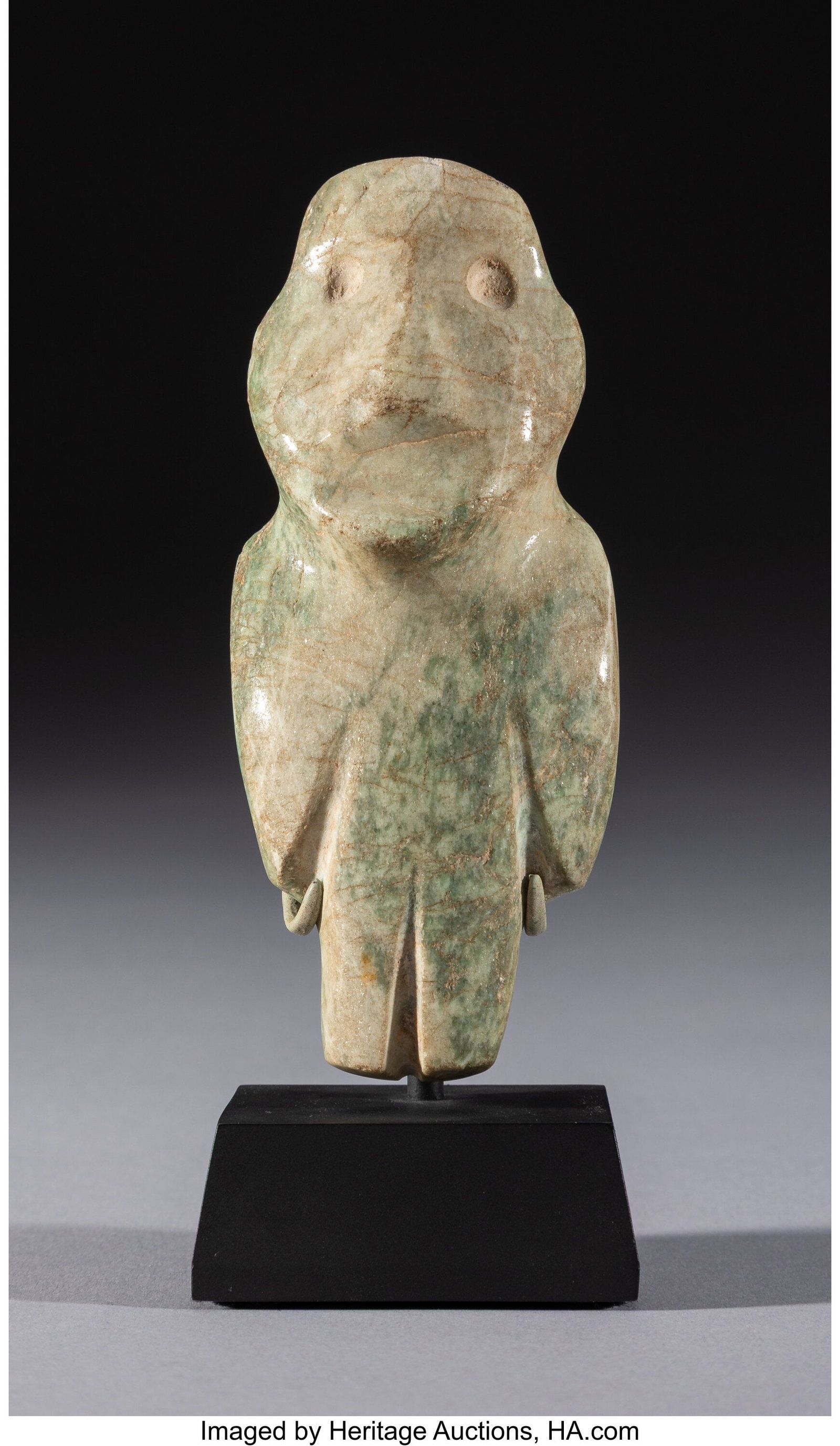 A Mezcala Figural Pendant Mexico, c. 400–100  (1 of 4)