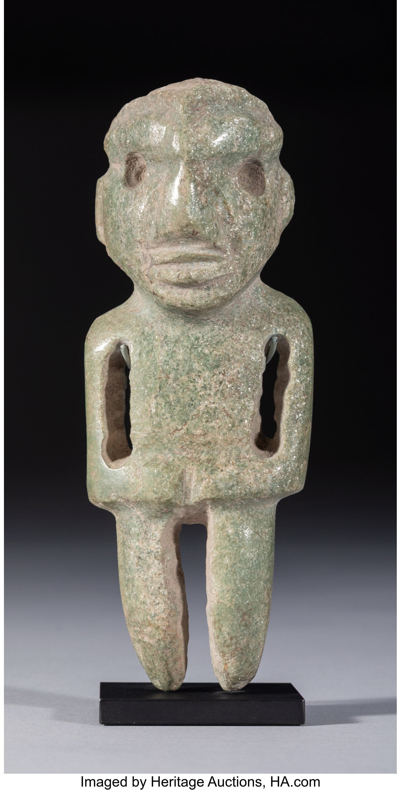 A Standing Figure, Type M-14 Mezcala, Guerrero, (1 of 4)