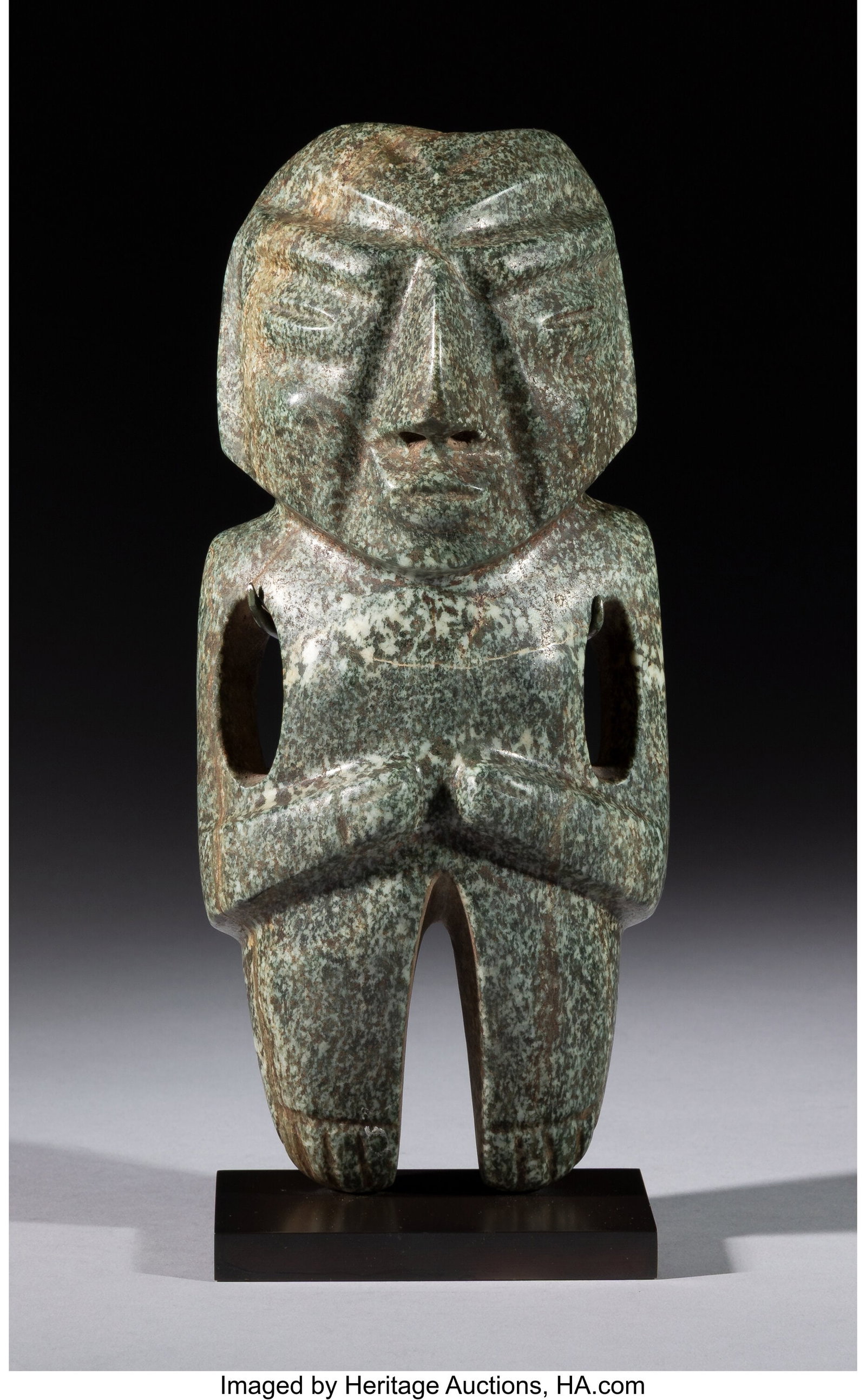 A Large Mezcala-Chontal Figure Mexico, c. 300-100 BC (1 of 4)