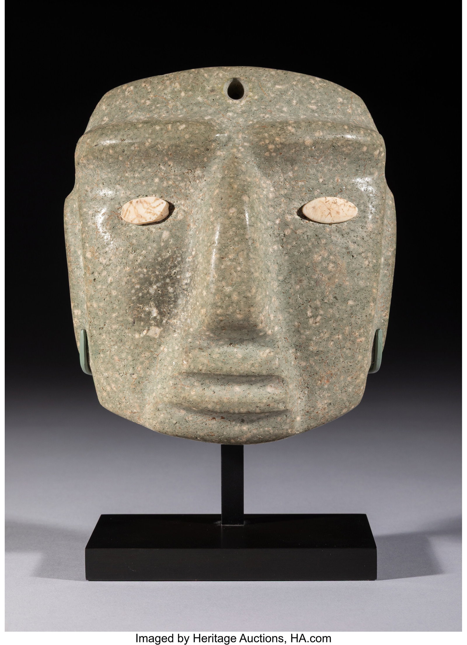 A Chontal Mask Mexico, c. 500–100 BC Carved  (1 of 4)