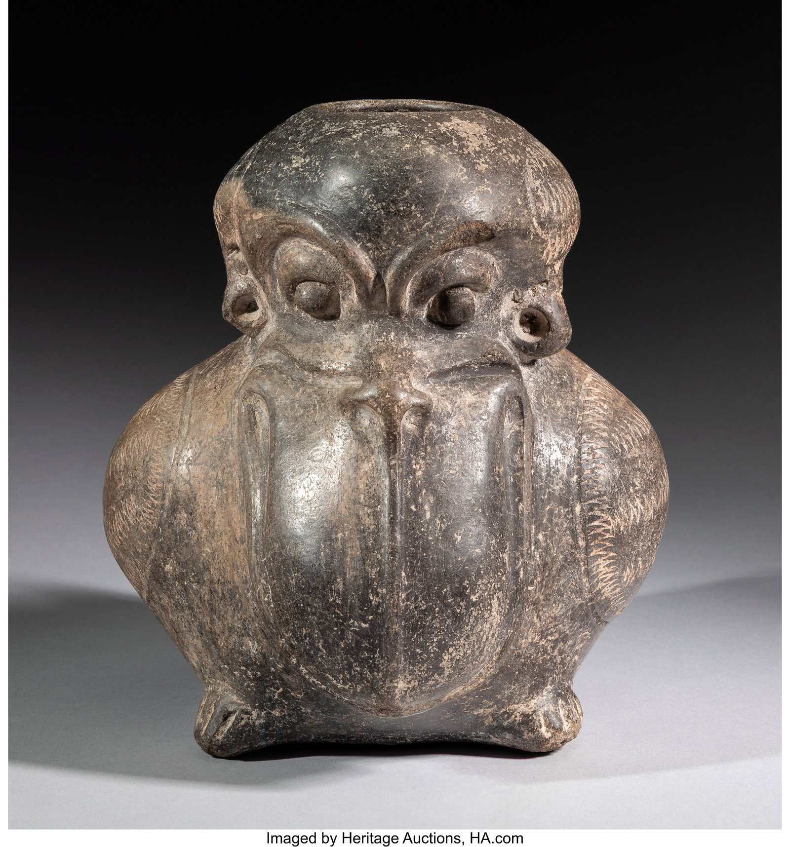 An Olmecoid Duck-Form Vessel Probably Gulf Coas (1 of 6)