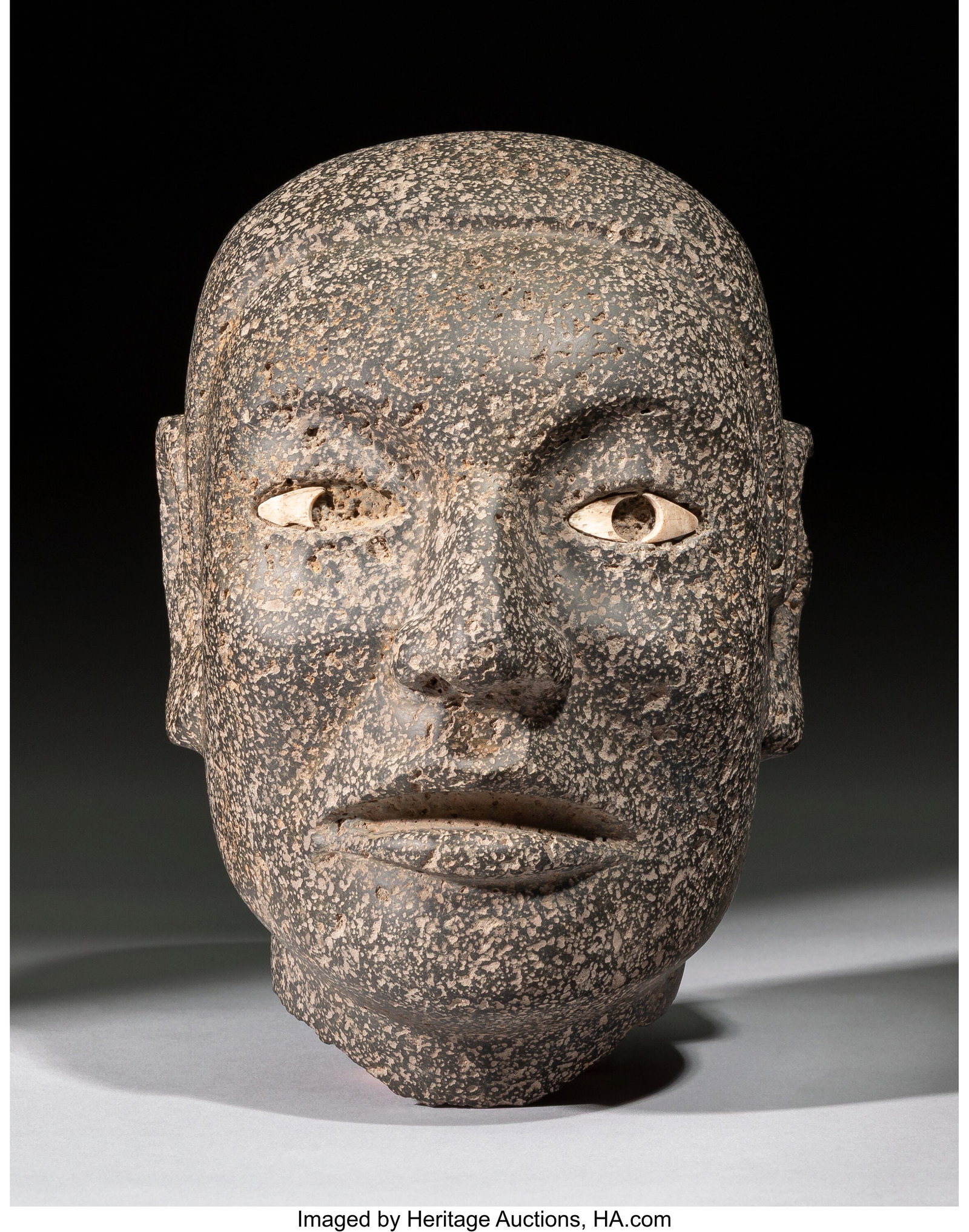 A Life-Size Aztec Head Mexico, c. 1400–1521 A (1 of 3)