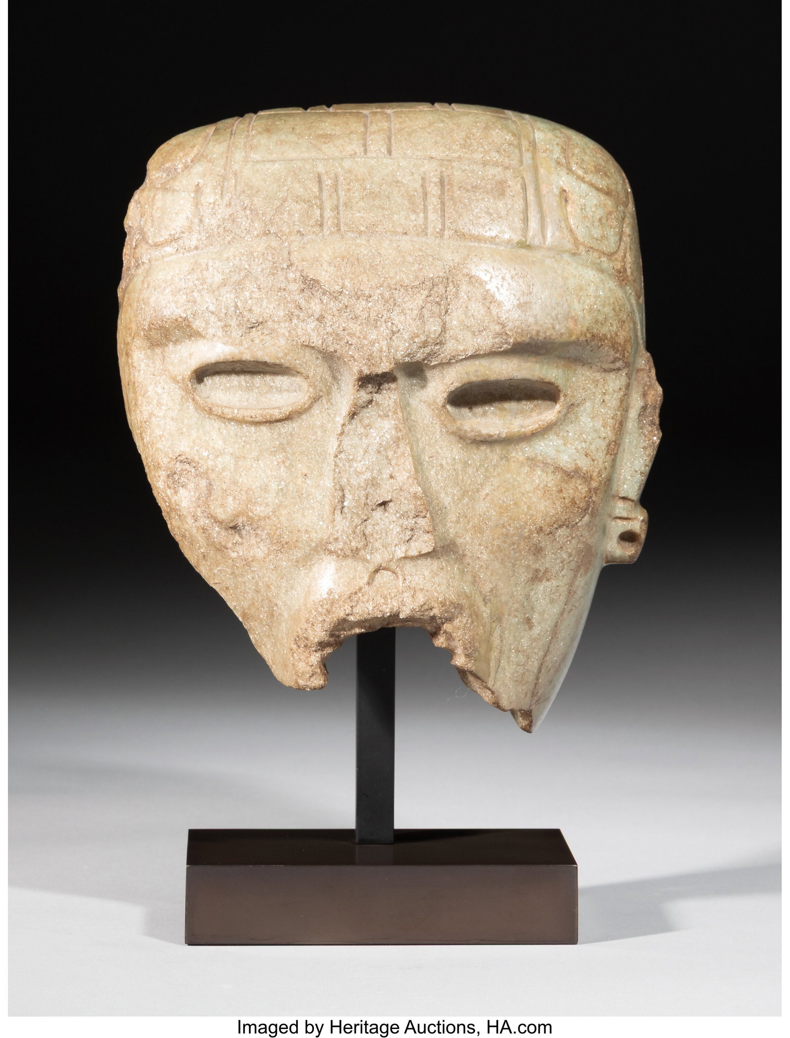 An Olmec Mask Fragment Mesoamerica, c. 1000–6 (1 of 3)