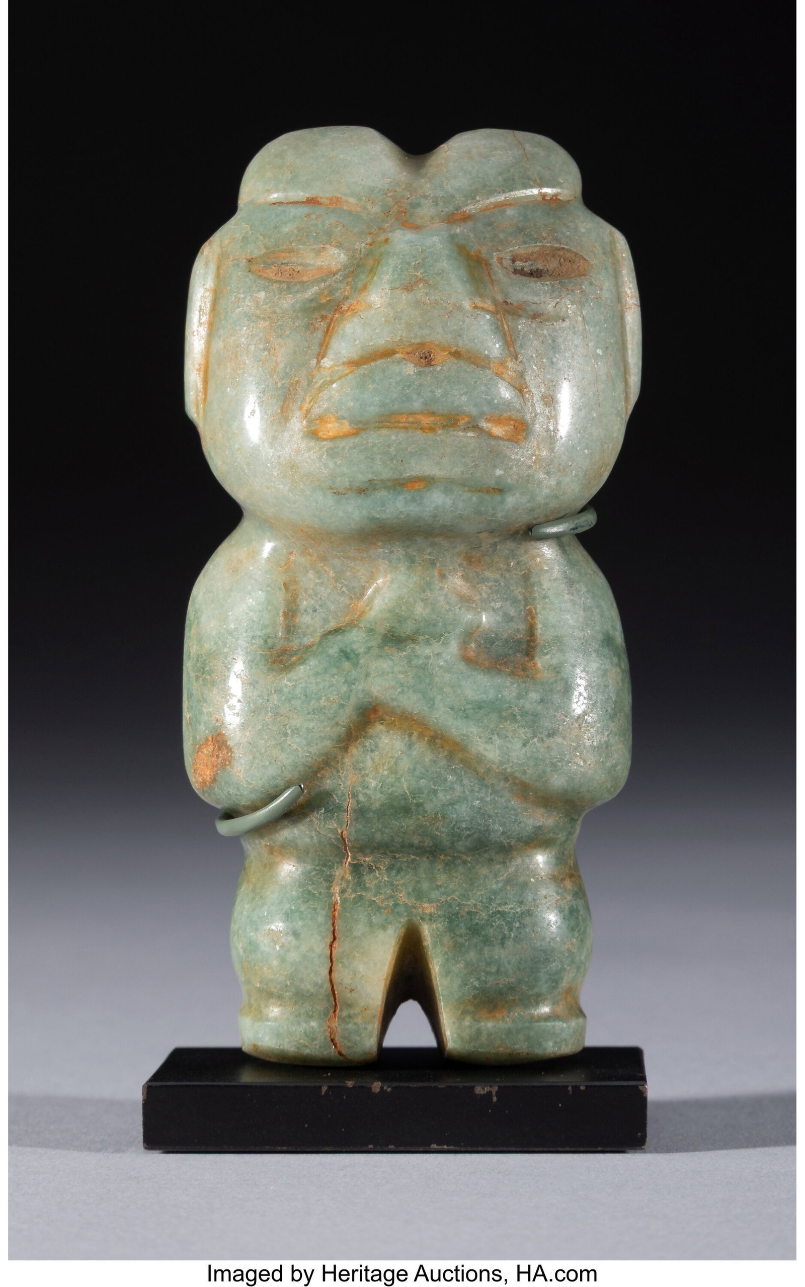 An Olmec Standing Figure Mesoamerica, c. 1000-600 BC (1 of 4)