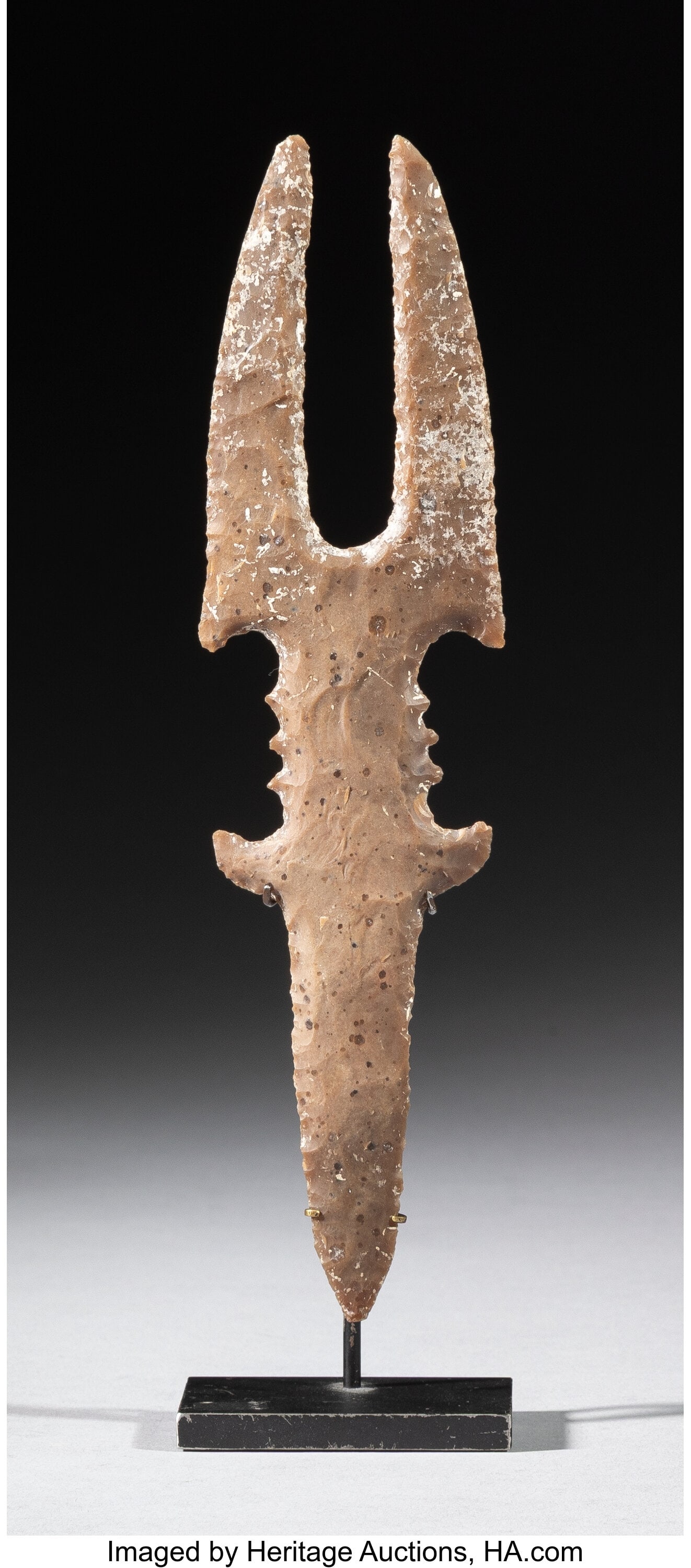 A Maya Eccentric Flint Mesoamerica, c. 600–90 (1 of 4)