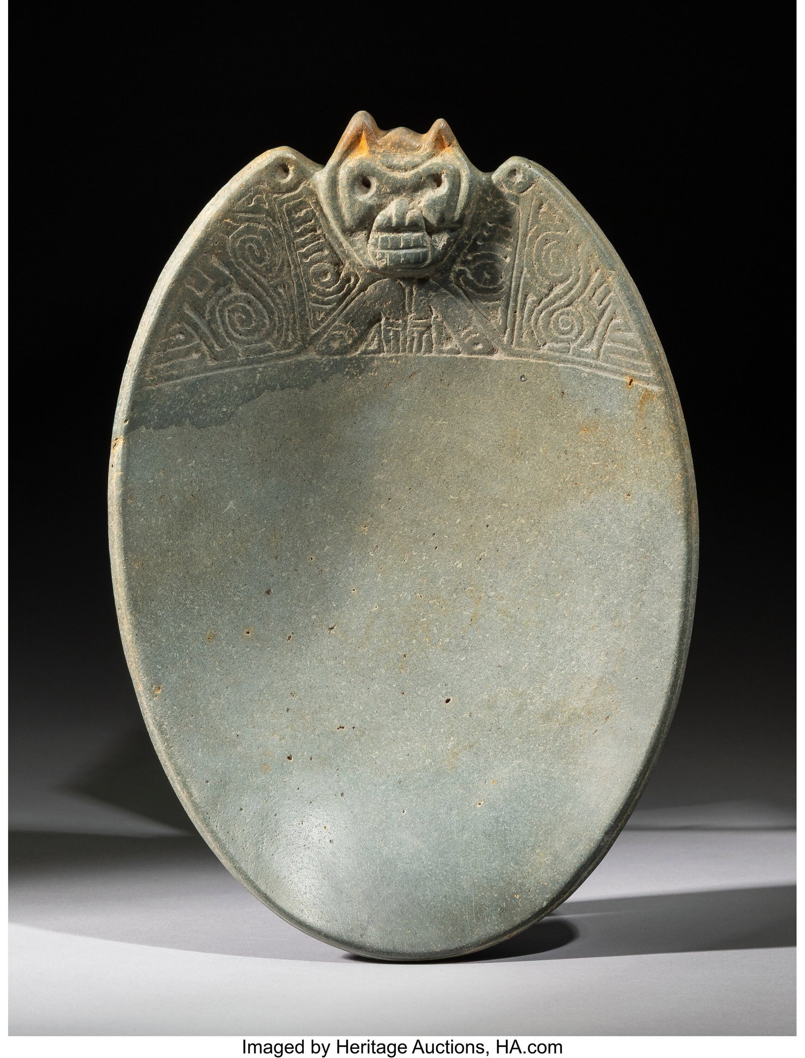 A Taíno Ceremonial Platter Greater Antilles, c (1 of 3)