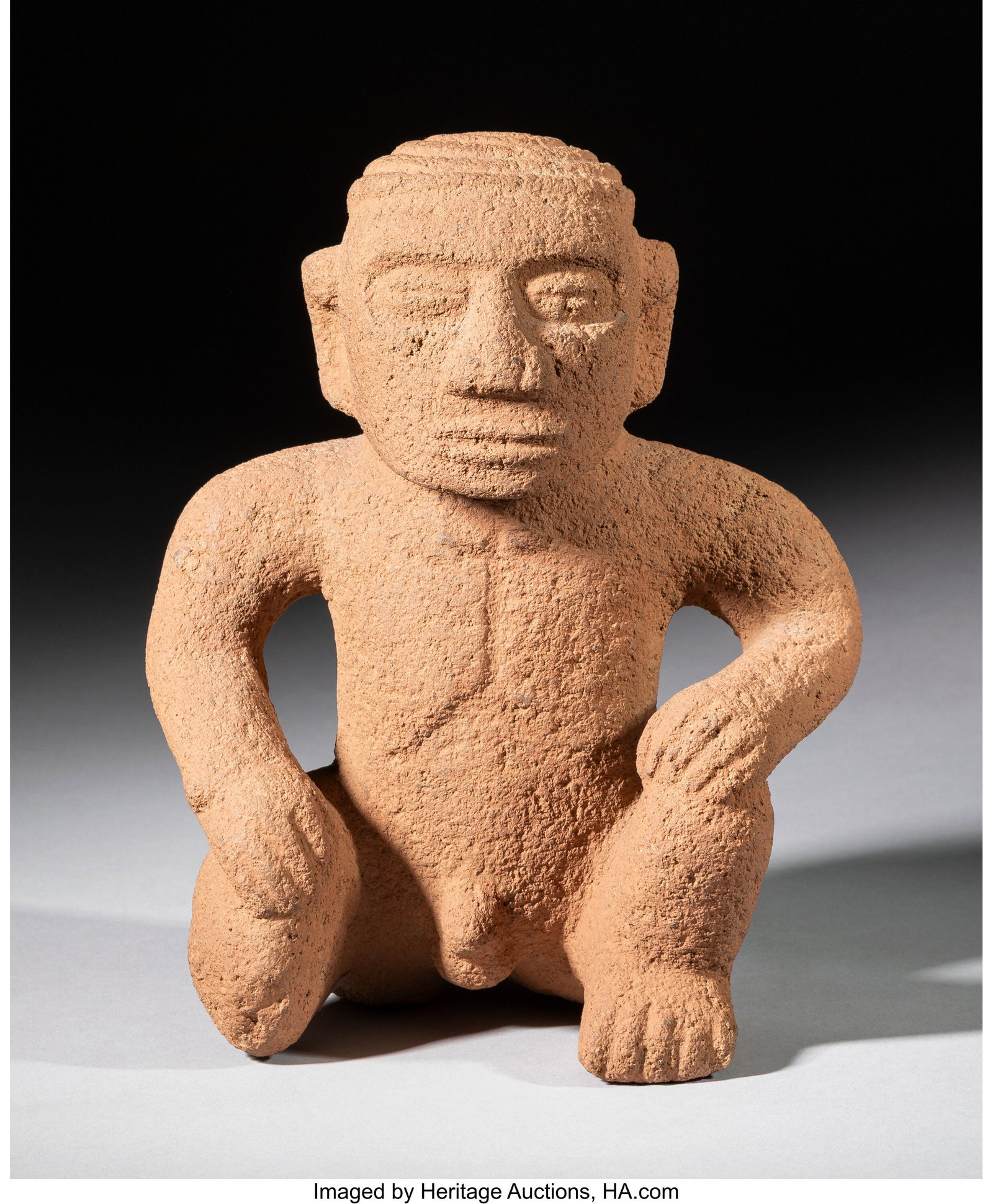 A Seated Male Figure Costa Rica, Atlantic Water (1 of 4)