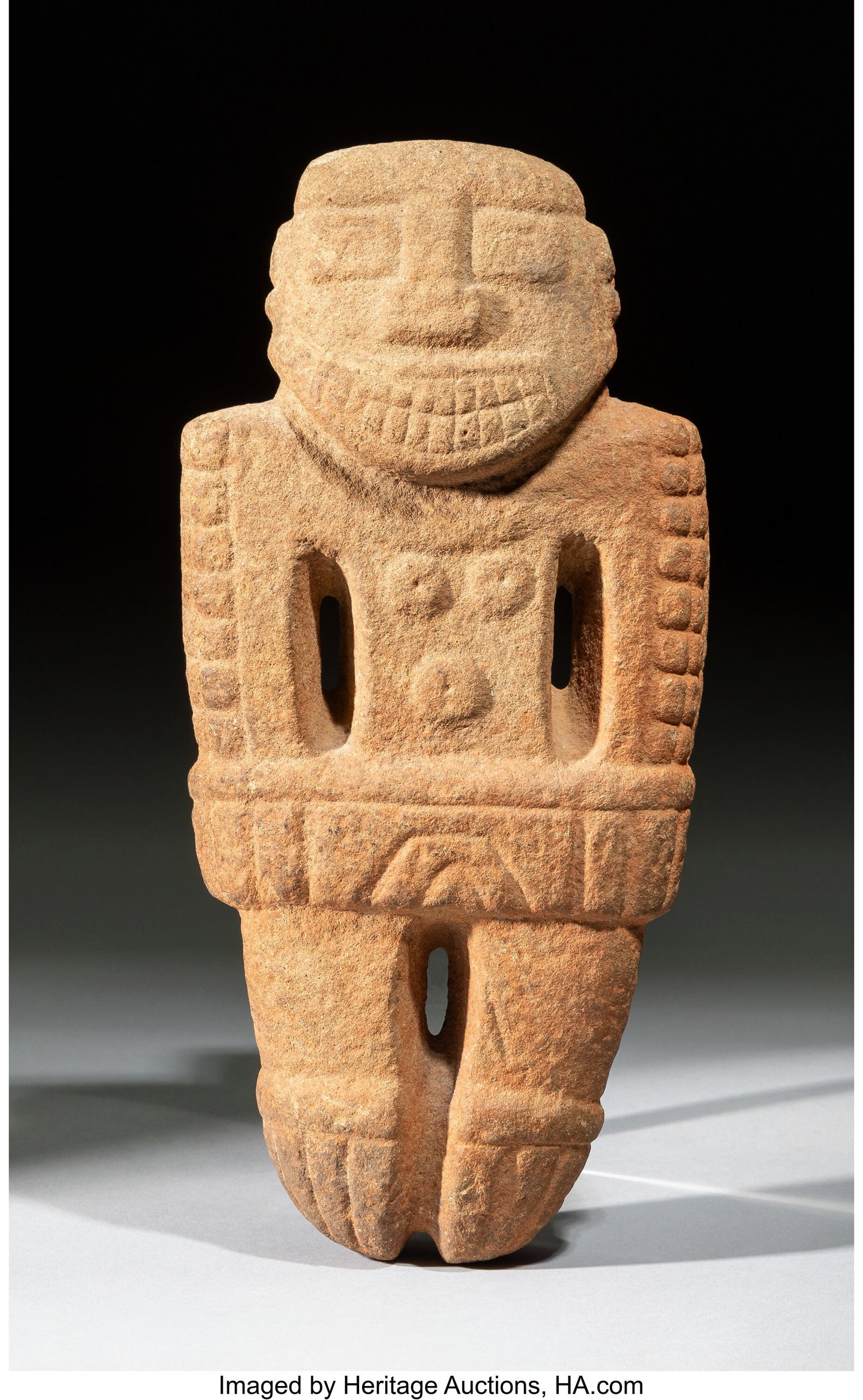 A Diquís Standing Figure Costa Rica, c. 800– (1 of 3)
