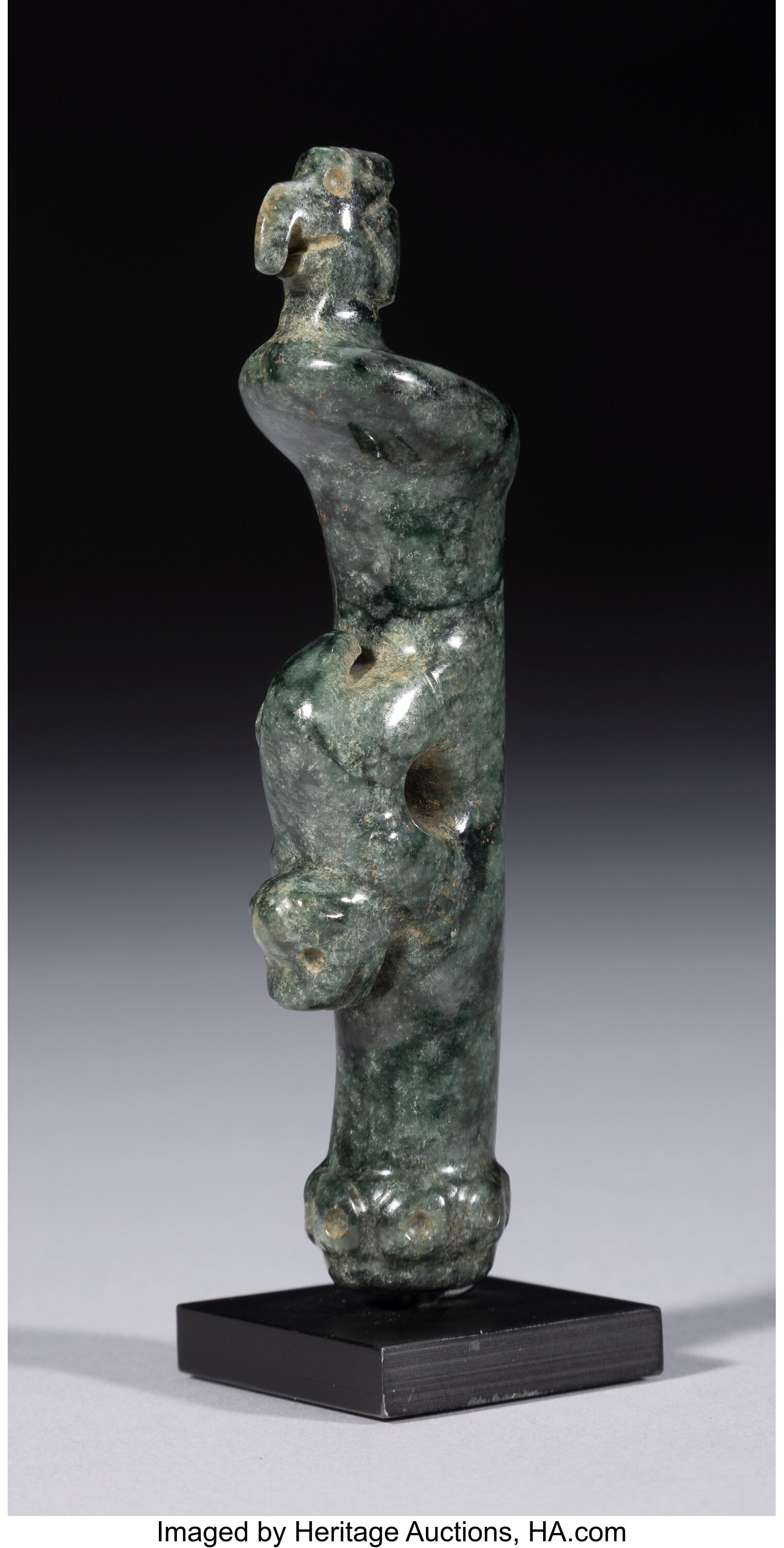 A Fine Jade Pendant Costa Rica, c. 200–700 AD (1 of 4)