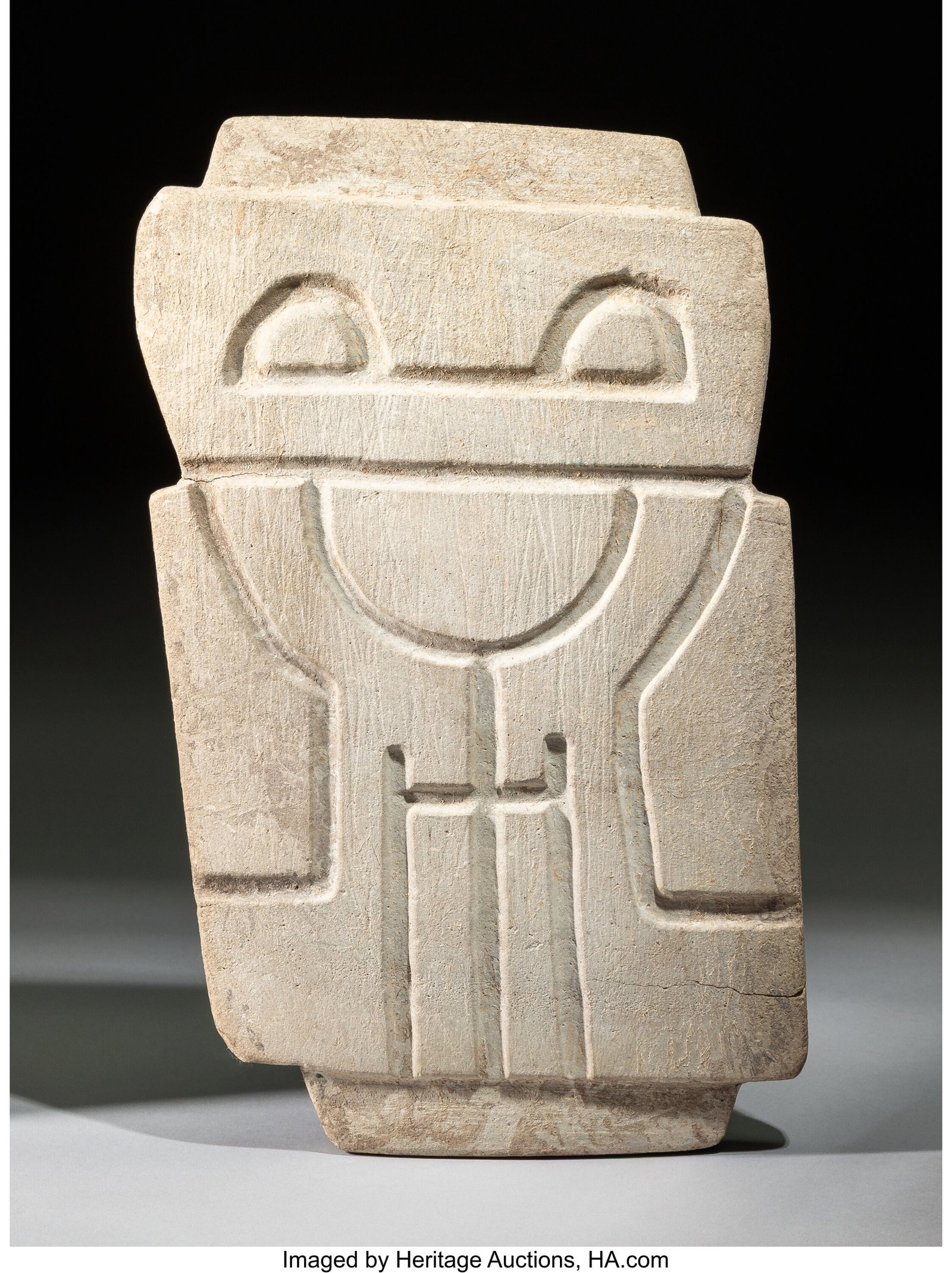 A Valdivia Stele Ecuador, Early Formative perio (1 of 3)