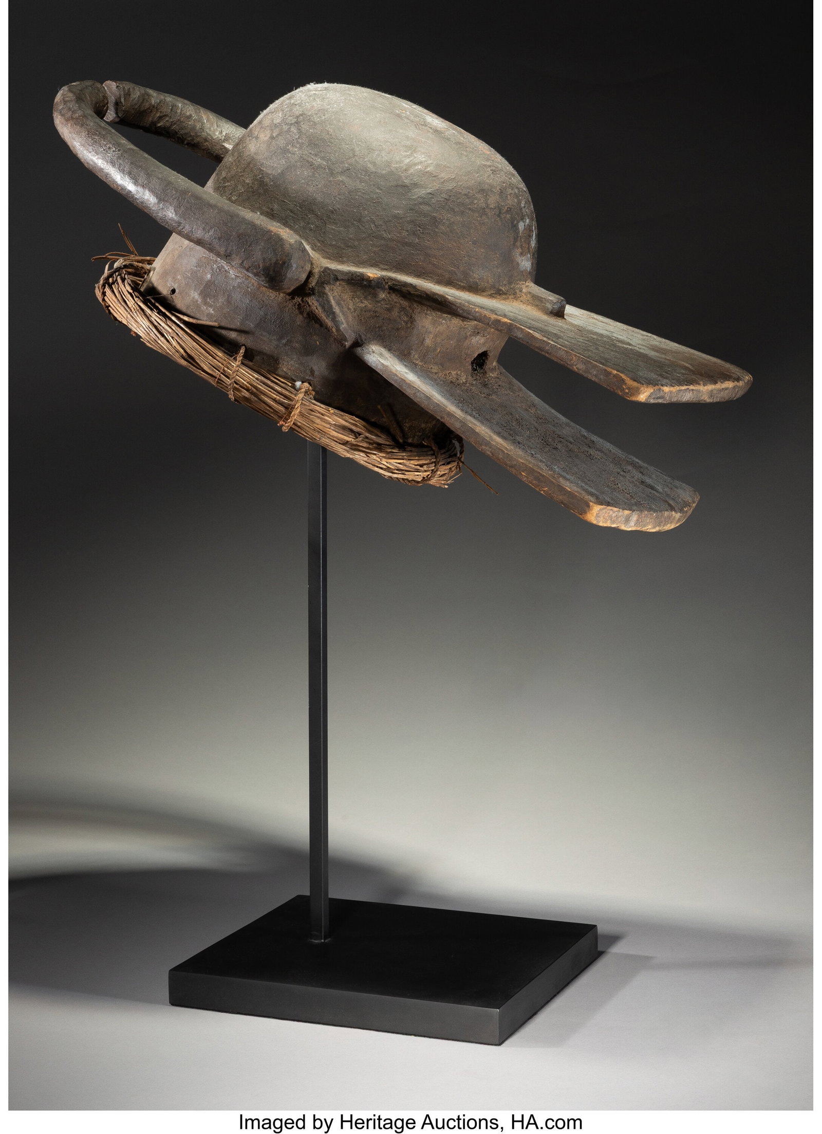 A Chamba Nam-gbalang Helmet Mask Nigeria/Camero (1 of 5)