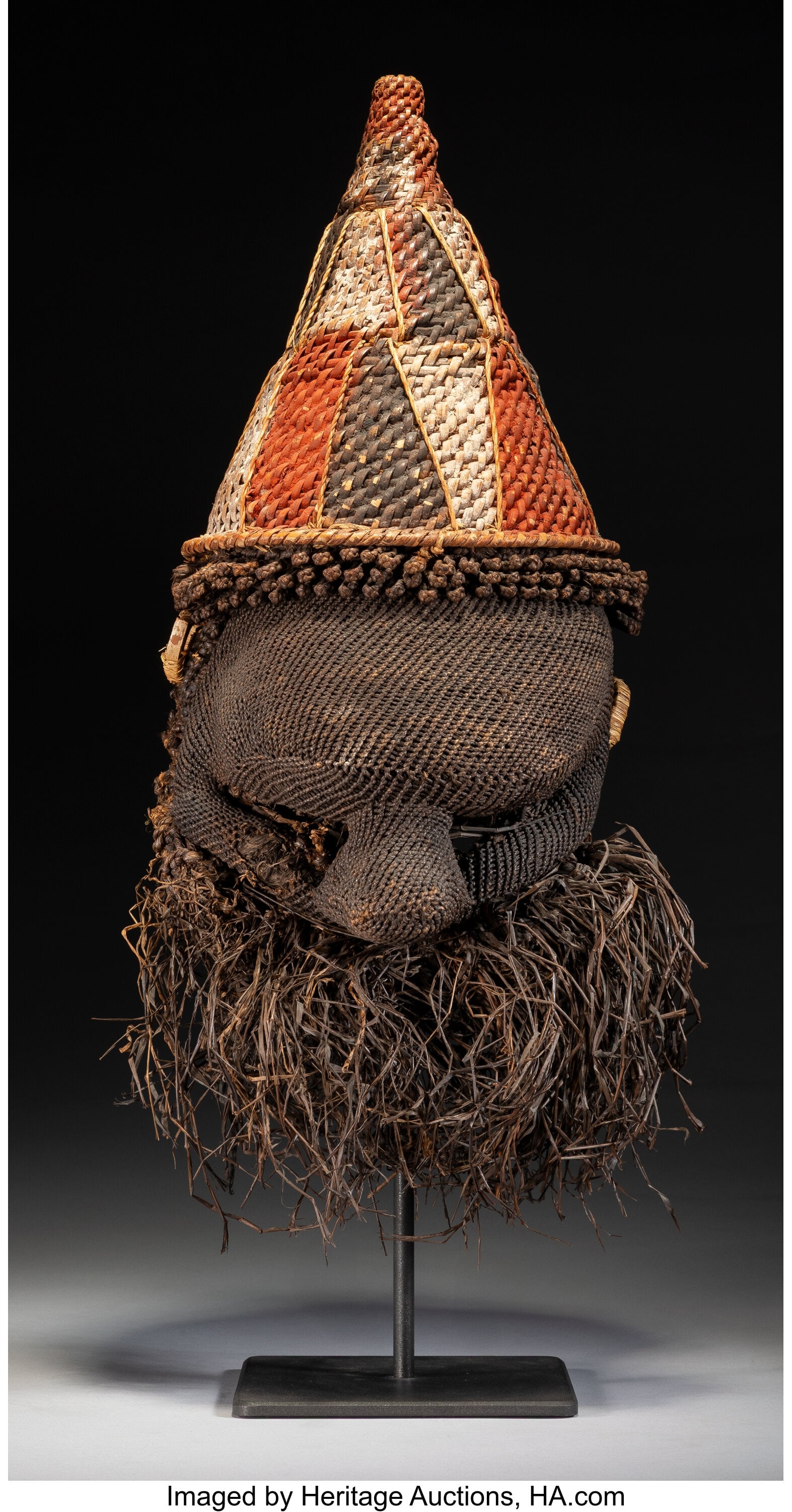 A Salampasu Mufuampo Helmet Mask Democratic Rep (1 of 3)