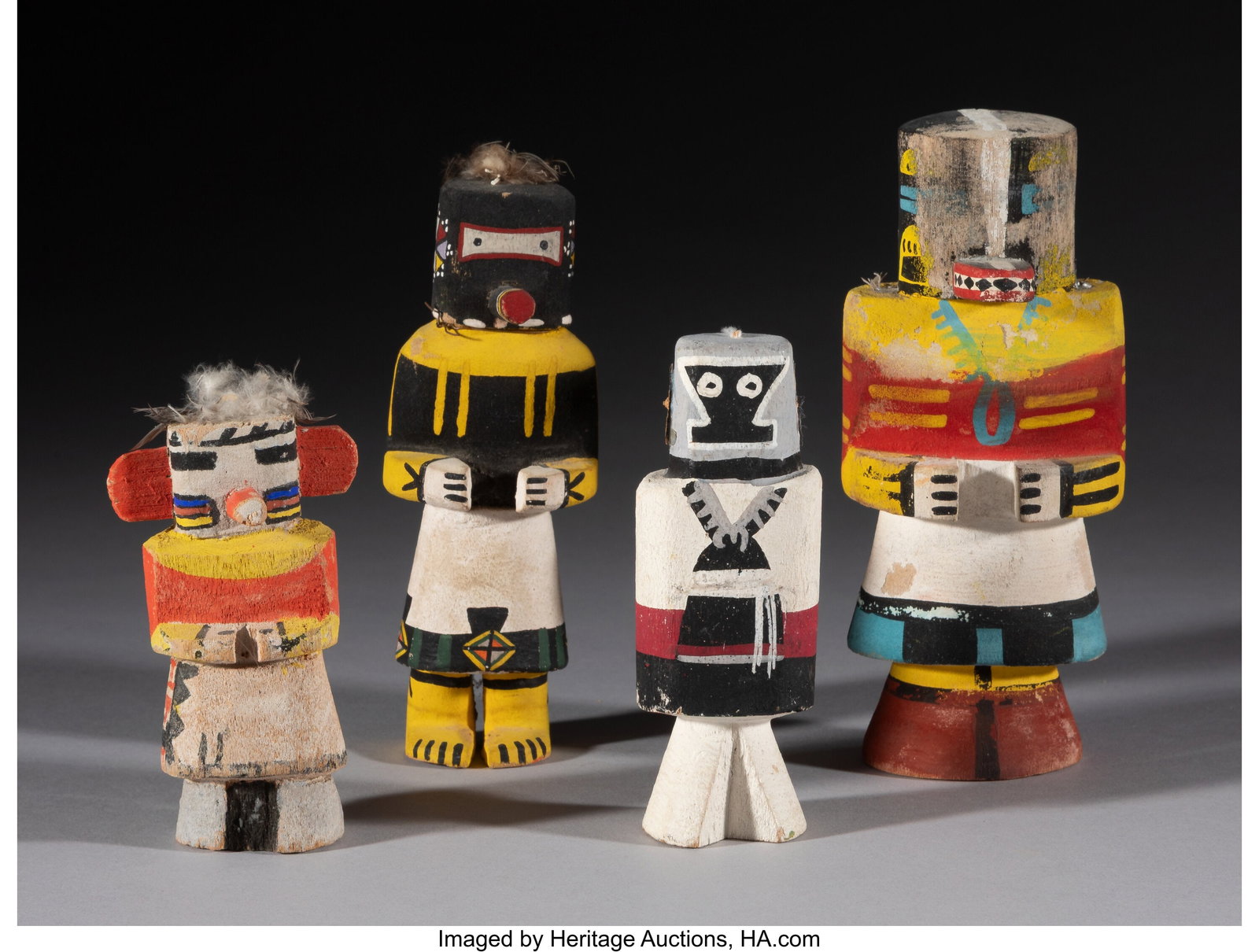 Four Hopi Katsina Dolls Provenance: Collected b (1 of 5)