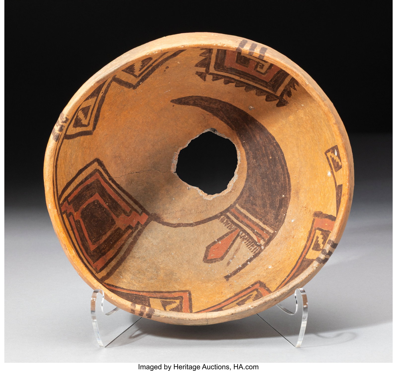 An Anasazi Polychrome Bowl c. 1100 - 1250 AD  (1 of 4)