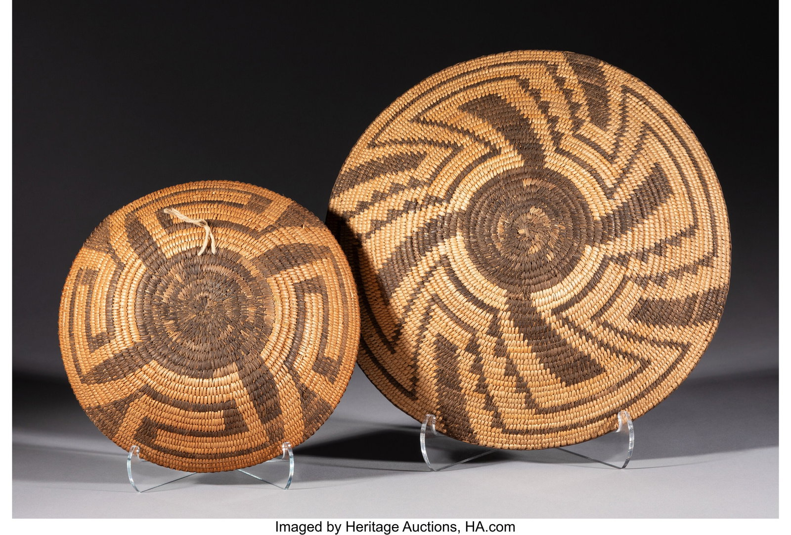 Two Pima Coiled Bowls - 3