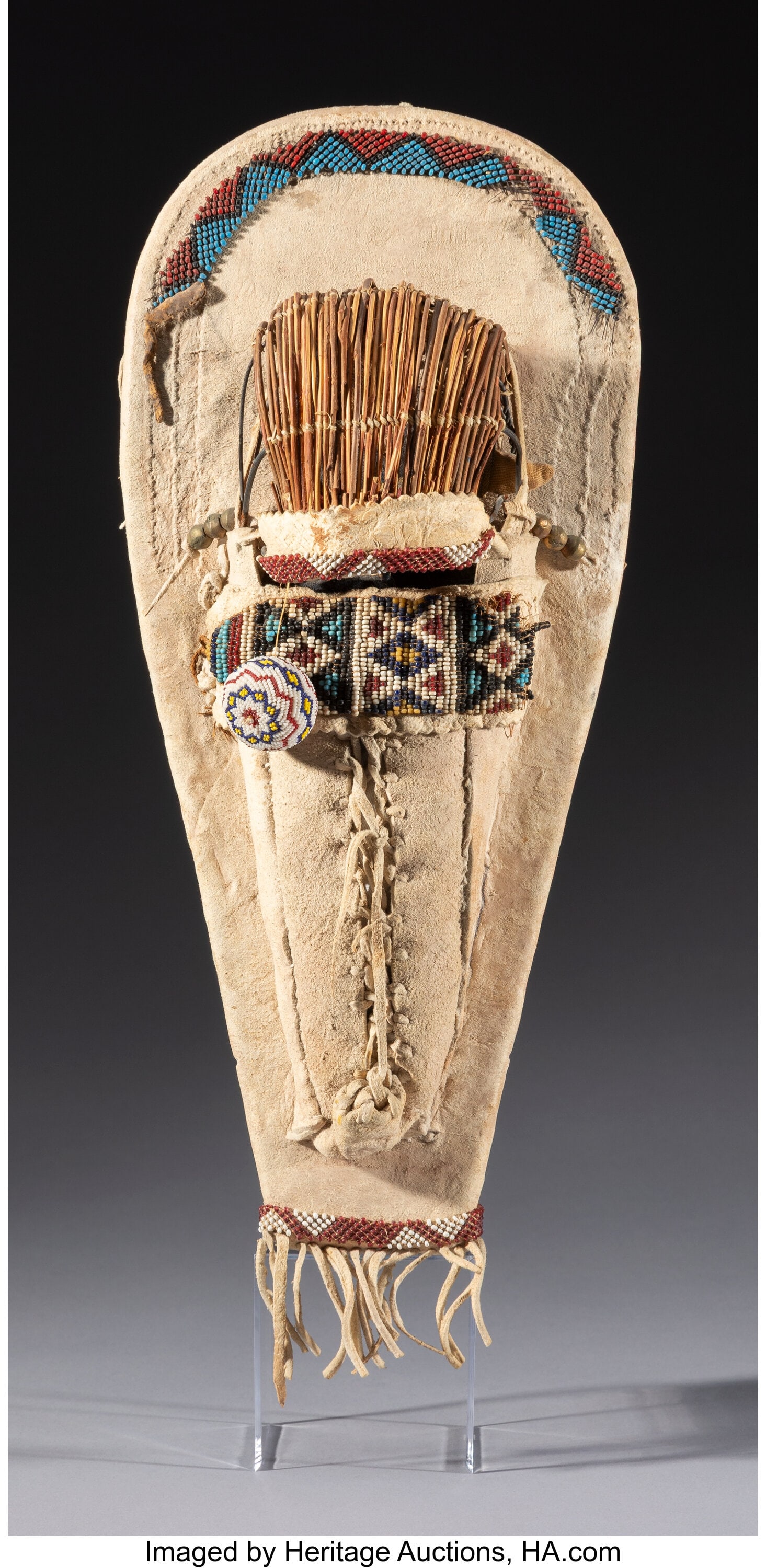 A Paiute Model Cradleboard c. 1890 Provenance (1 of 5)