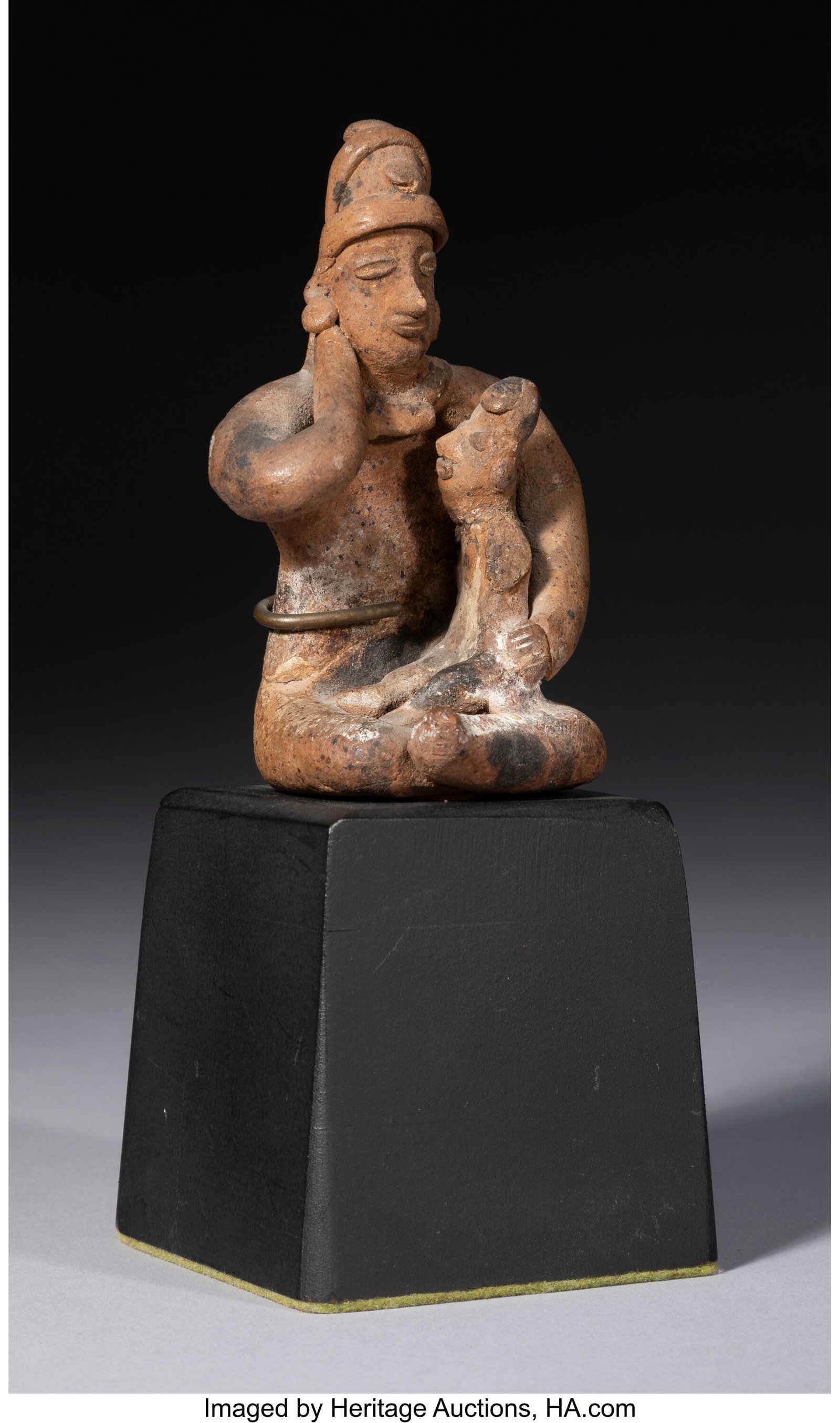 A Colima Figural Group - 2