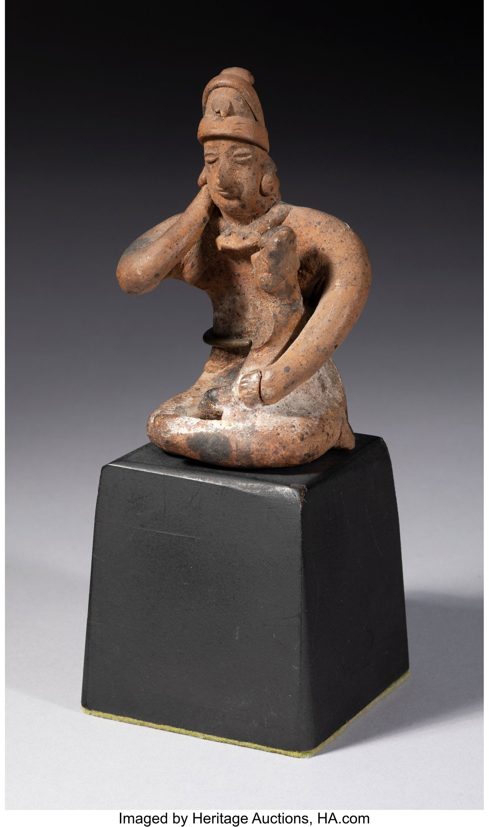 A Colima Figural Group - 3