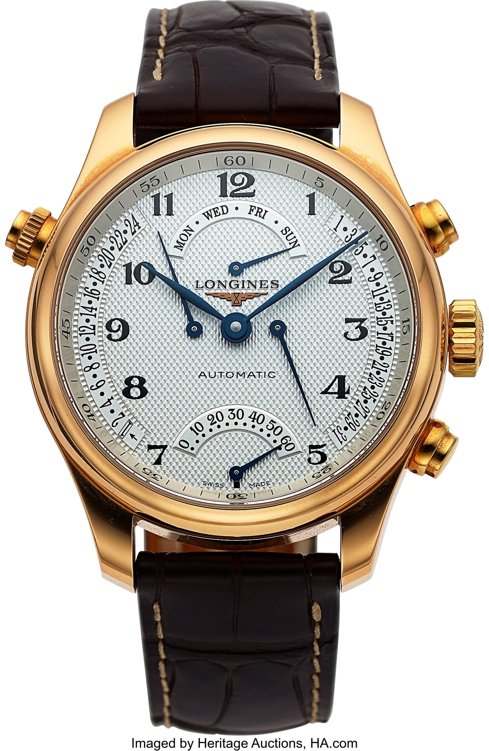 Longines Master Collection, 18k Rose Gold, Full  (1 of 4)