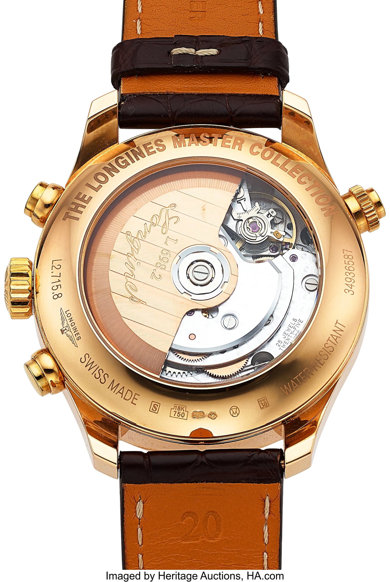 Longines Master Collection, 18k Rose Gold, Full  - 4