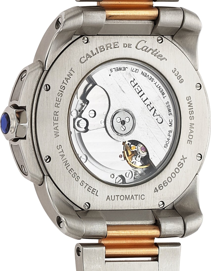 Calibre de Cartier, Two Tone, Automatic, Ref. 33 - 4
