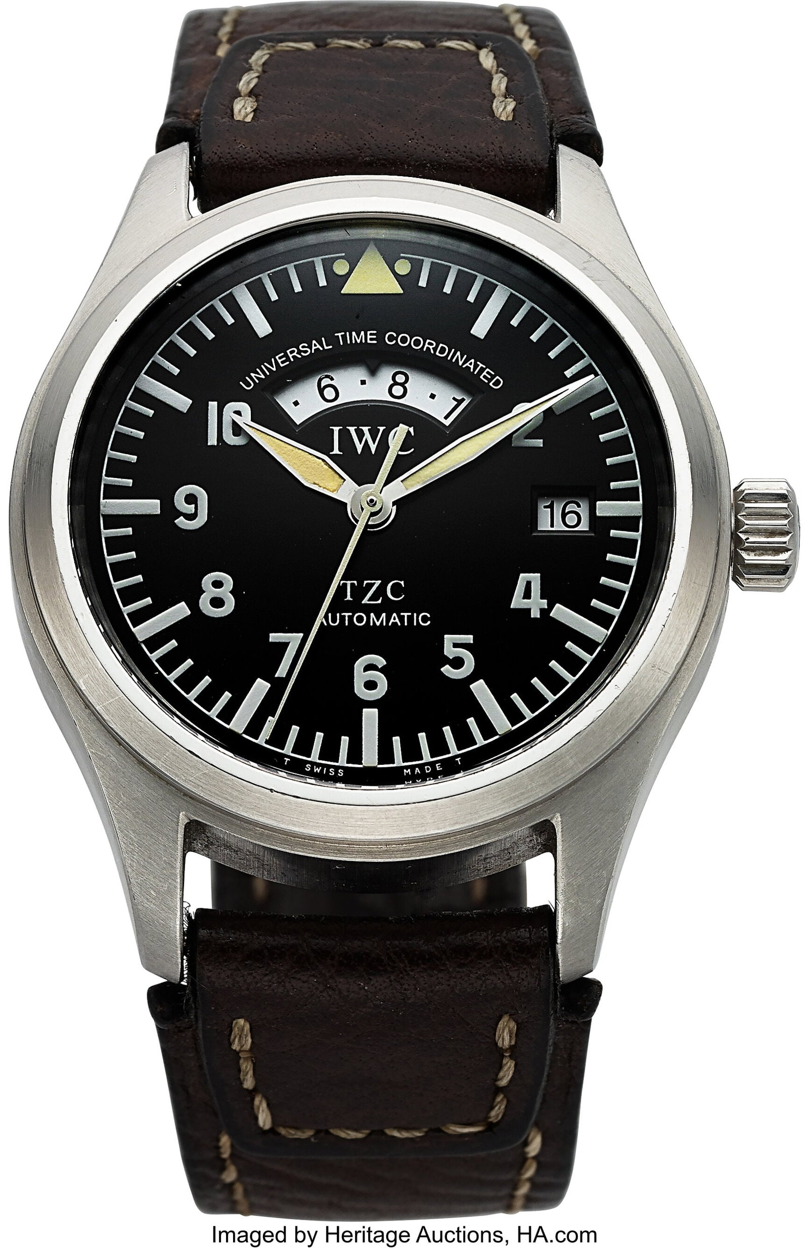 IWC Pilot's Die Fliegeruhr UTC, Ref. 3251 Case: (1 of 4)