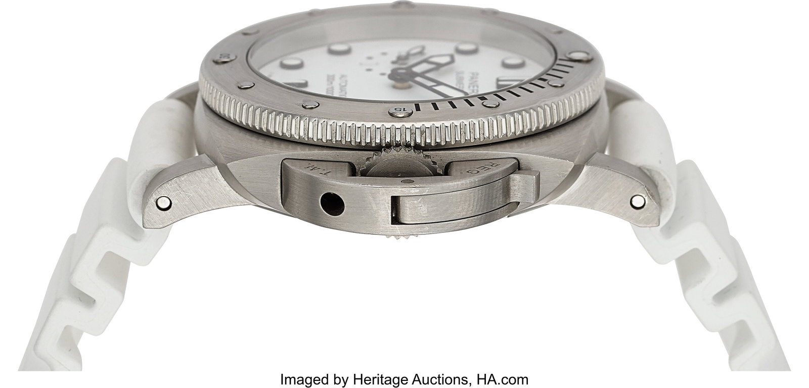 Panerai Submersible, White Dial, Full Set, Ref.  - 2