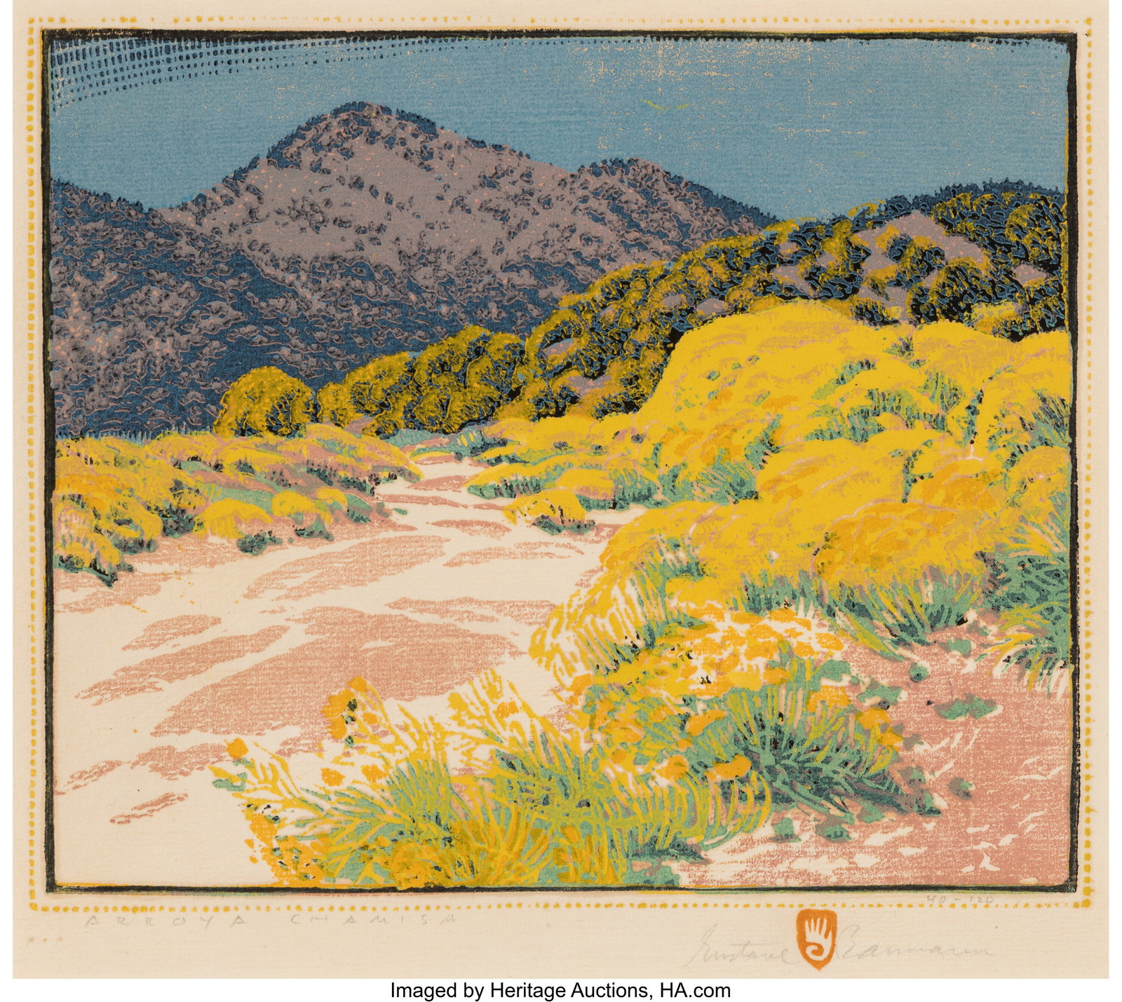 Gustave Baumann (German/American, 1881-1971) Arr (1 of 3)