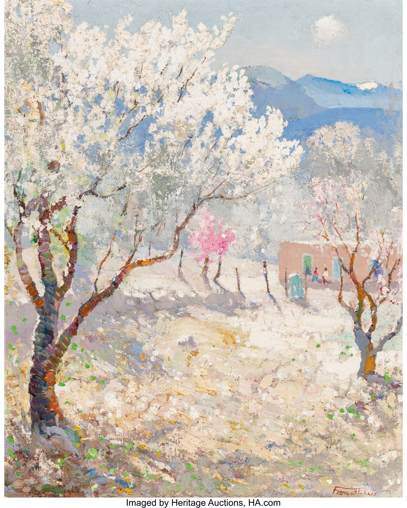 Fremont F. Ellis (American, 1897-1985) Spring Sc (1 of 3)