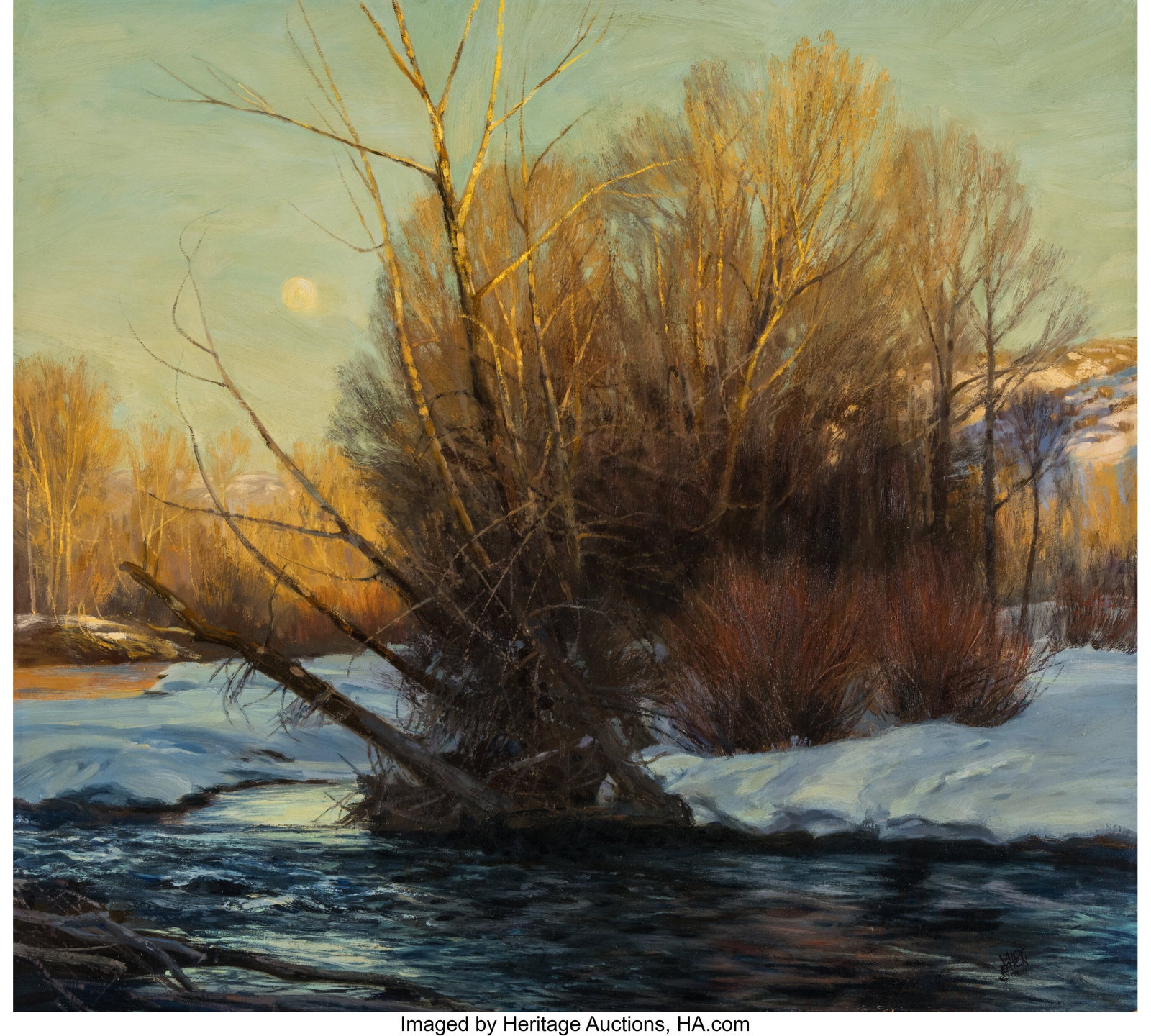 Valoy Eaton (American, b. 1938) Sundown Looking  (1 of 3)