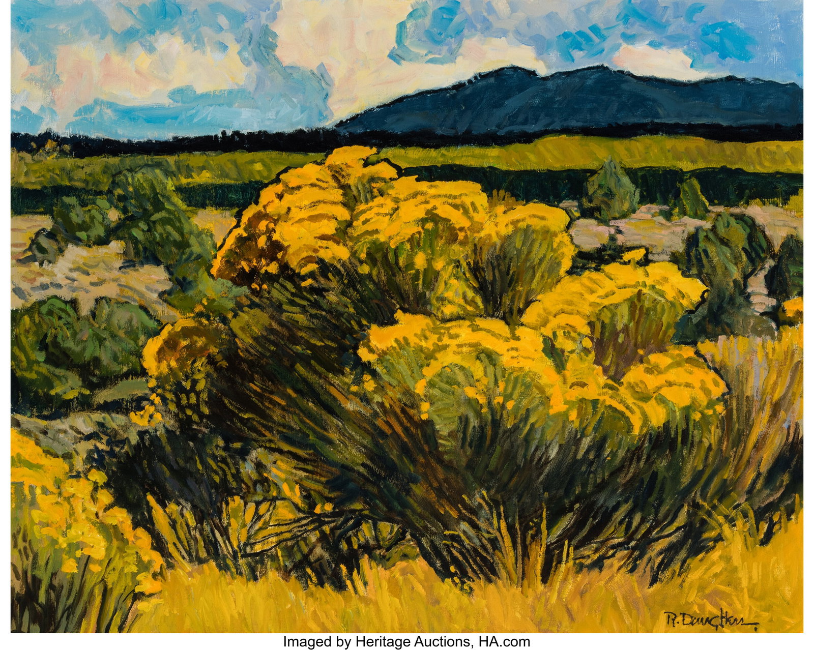 Robert Daughters (American, 1929-2013) Enchantin (1 of 3)