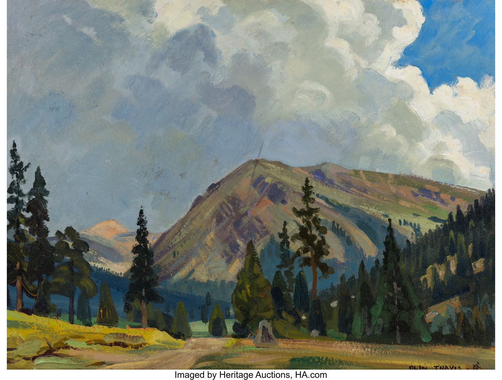 Olin Travis (American, 1888-1975) Montezuma-Colo (1 of 3)
