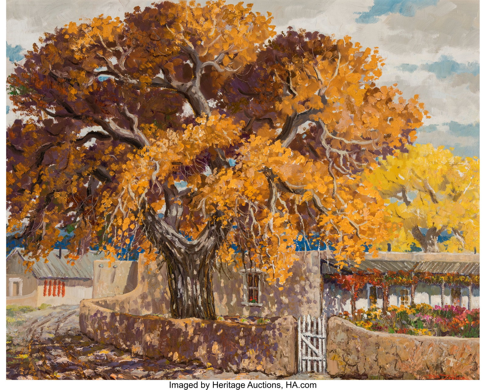 Ben Turner (American, 1912-1966) The Golds of Au (1 of 3)