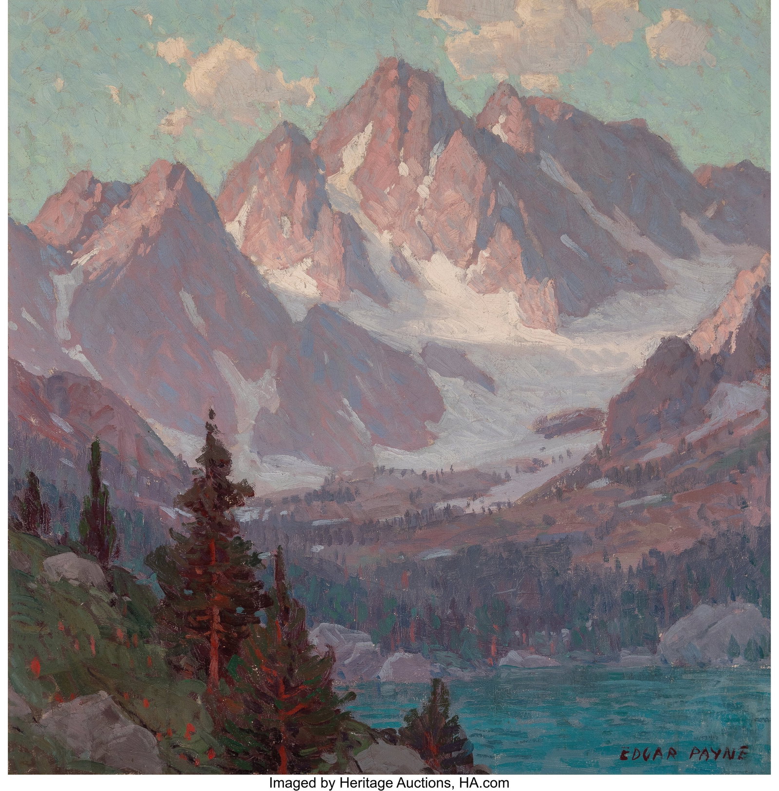Edgar Alwin Payne (American, 1883-1947) Sierra P (1 of 3)