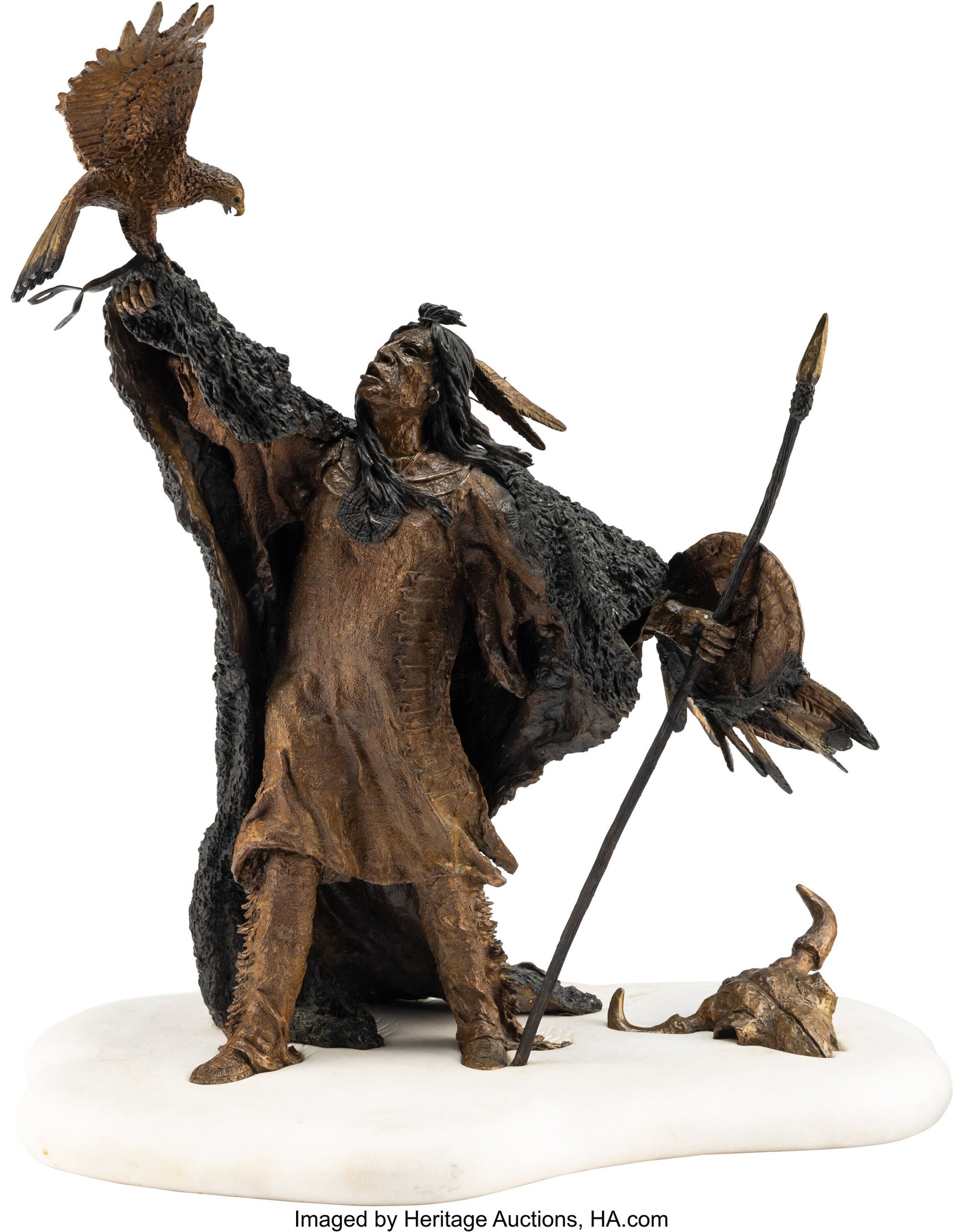 James Roybal (American, b. 1952) The Eagle - A F (1 of 4)