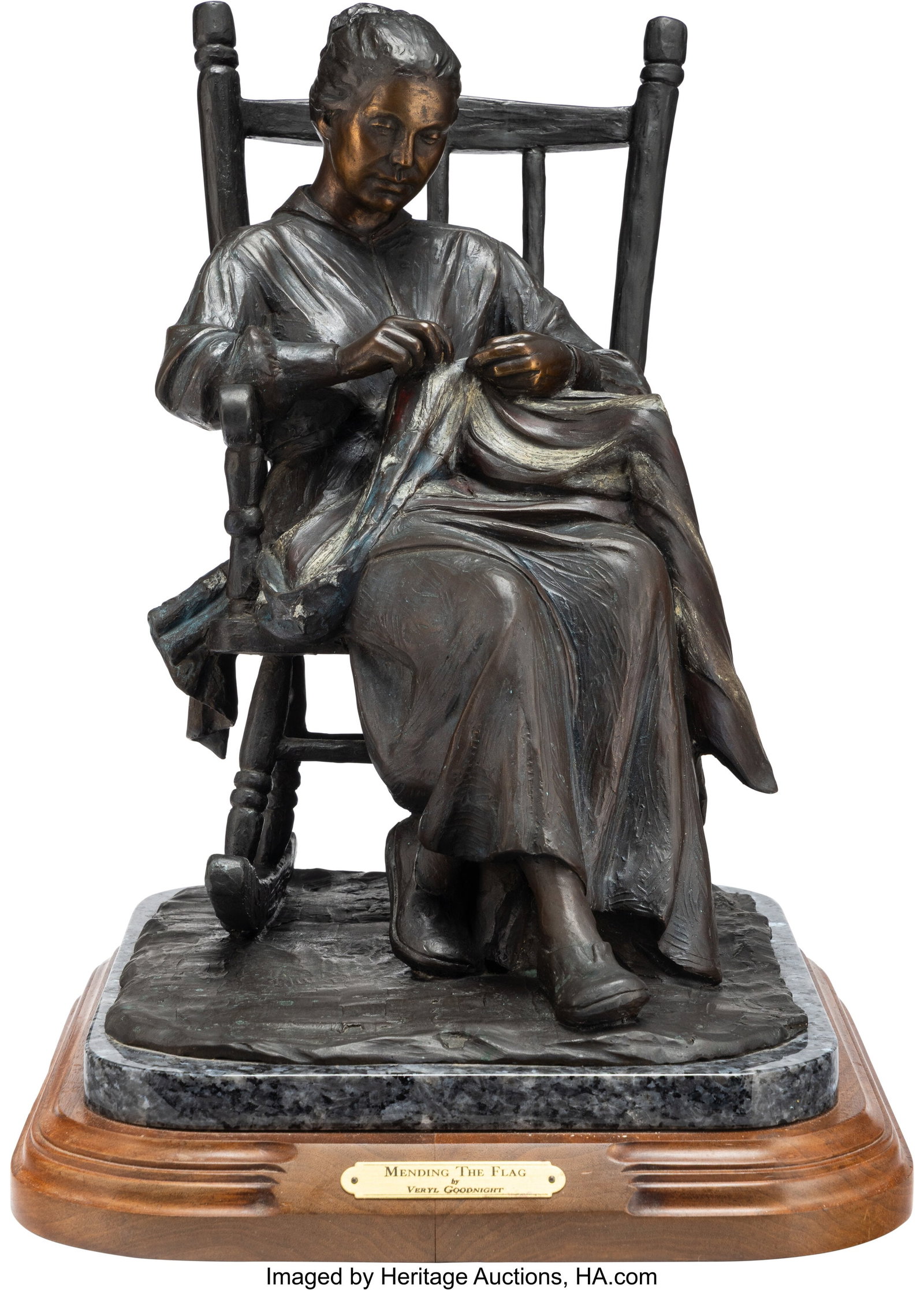 Veryl Goodnight (American, b. 1947) Mending the  (1 of 5)