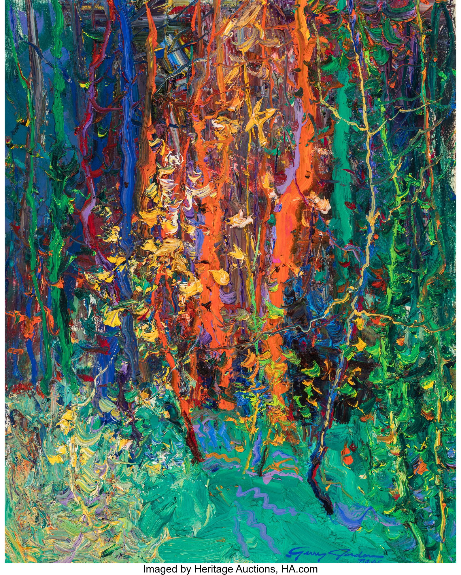 Jerry Jordan (American, b. 1944) The Color of Fe (1 of 3)