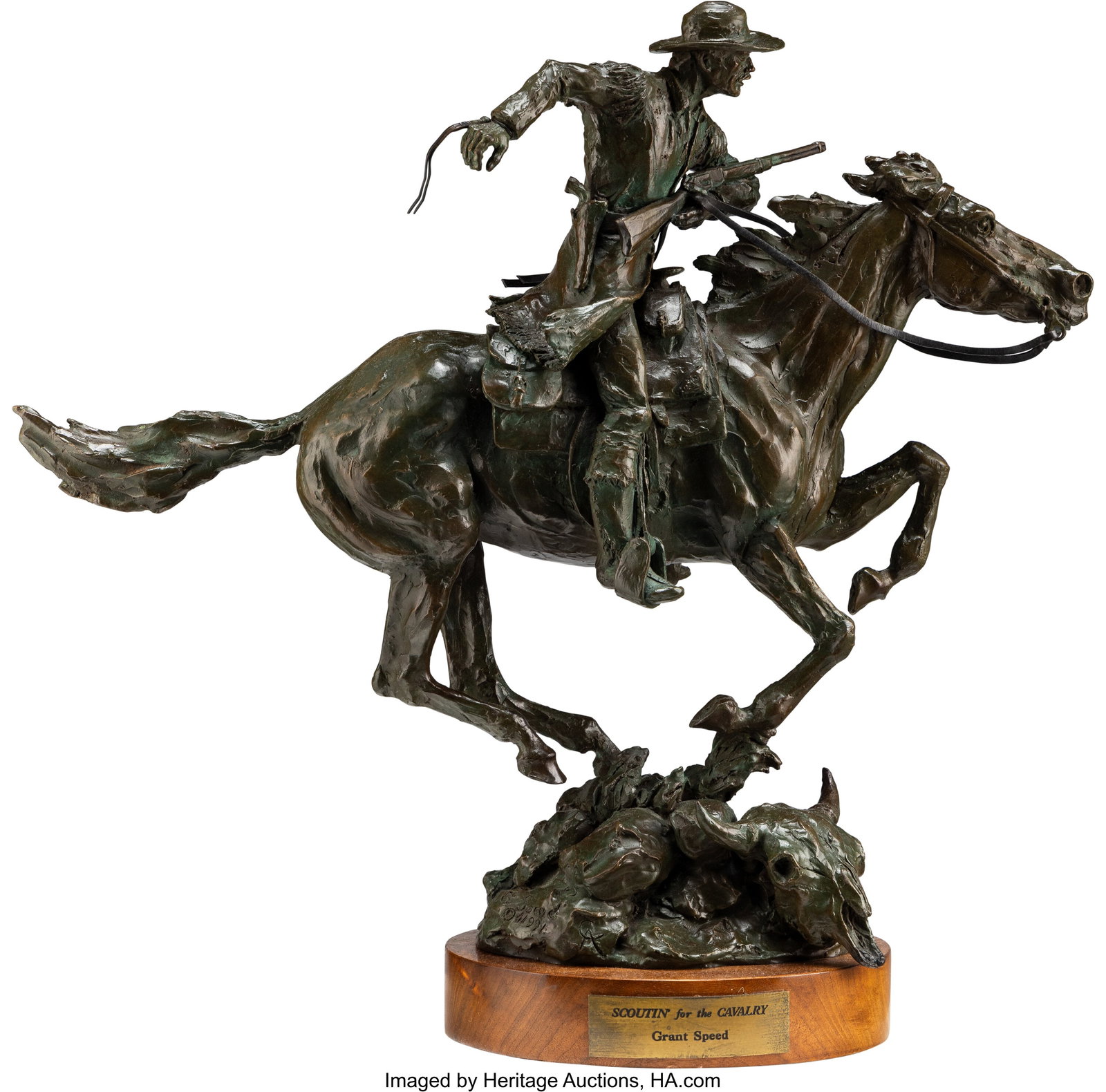 Grant Speed (American, 1930-2011) Scoutin' for t (1 of 4)
