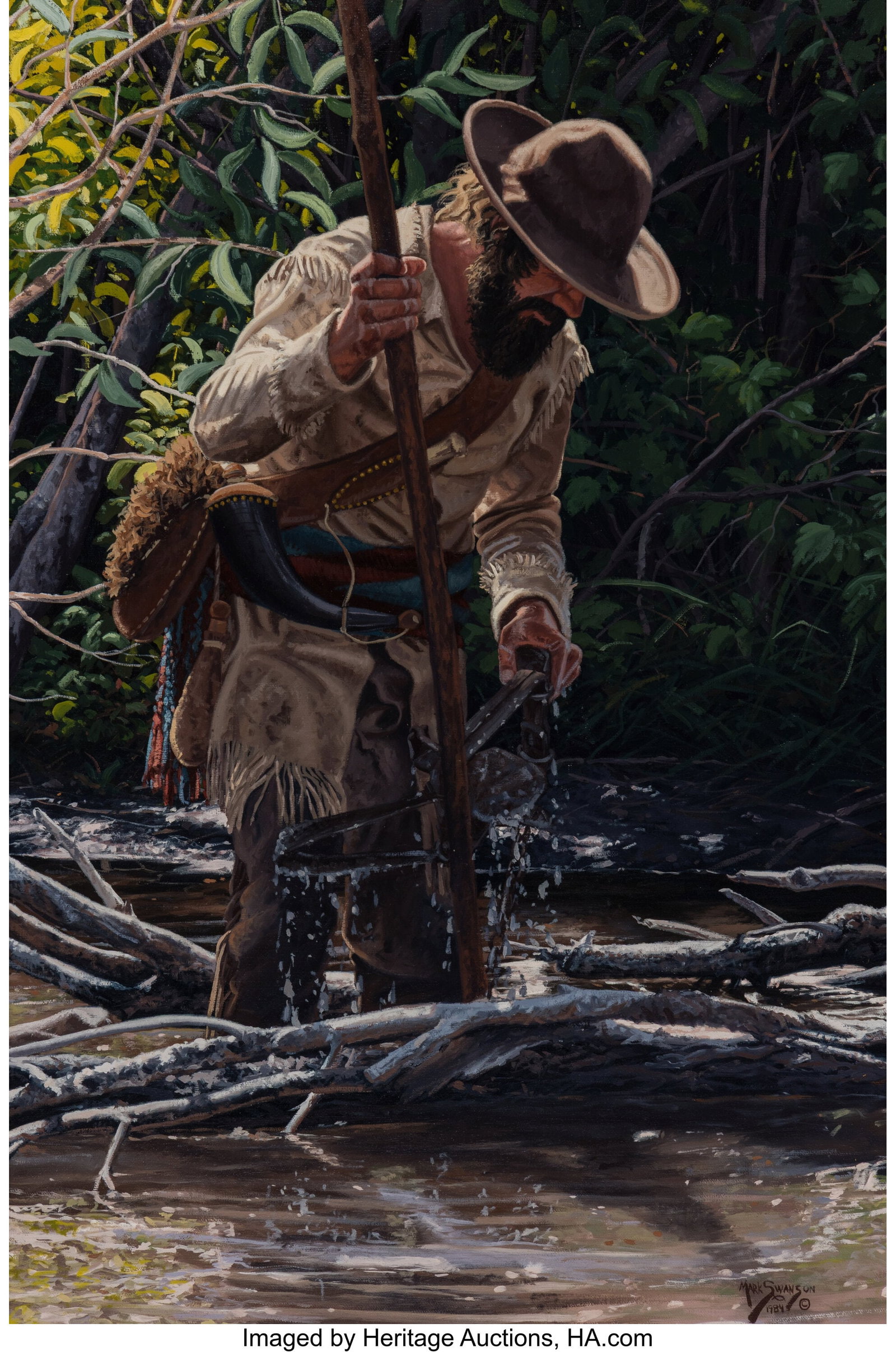Mark Swanson (American, b. 1958) Cussed Beaver G (1 of 3)
