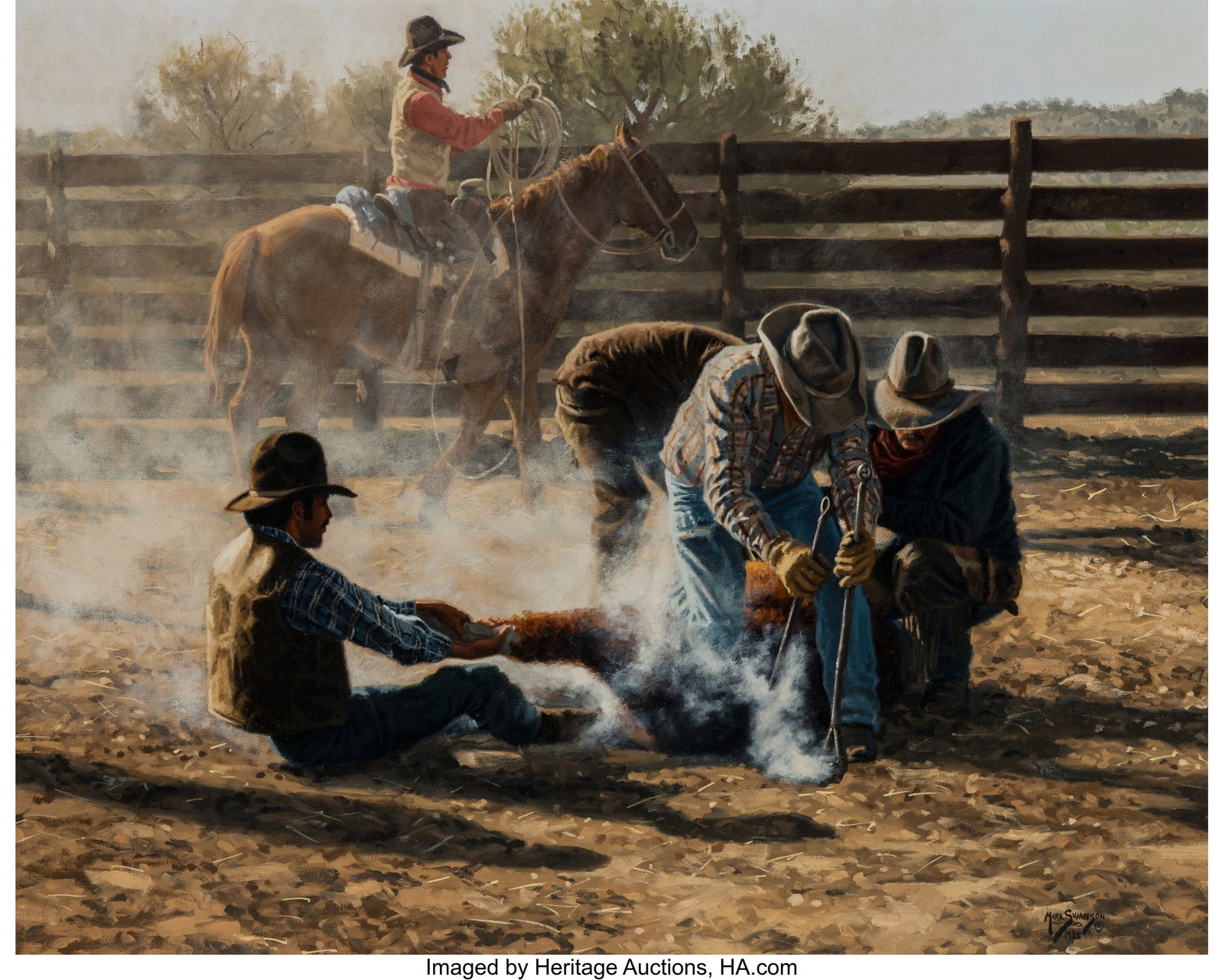 Mark Swanson (American, b. 1958) Dust and Smoke, (1 of 3)