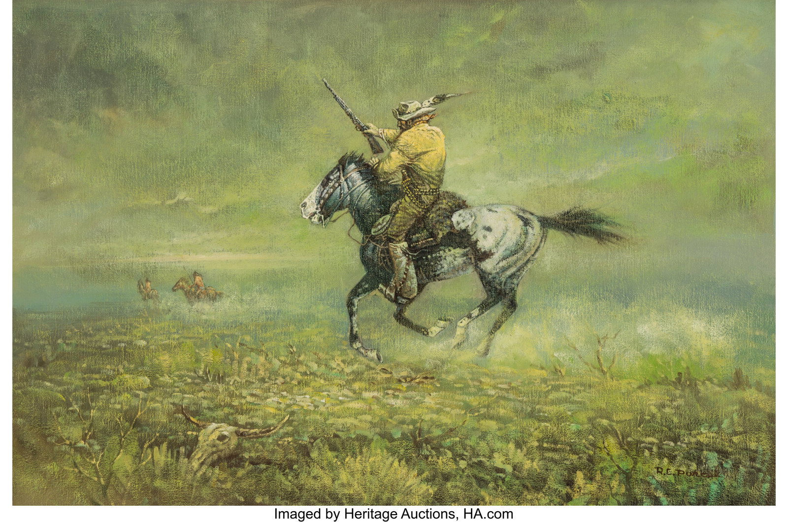 Roy Purcel (American, 20th Century) Calvary Scou (1 of 3)