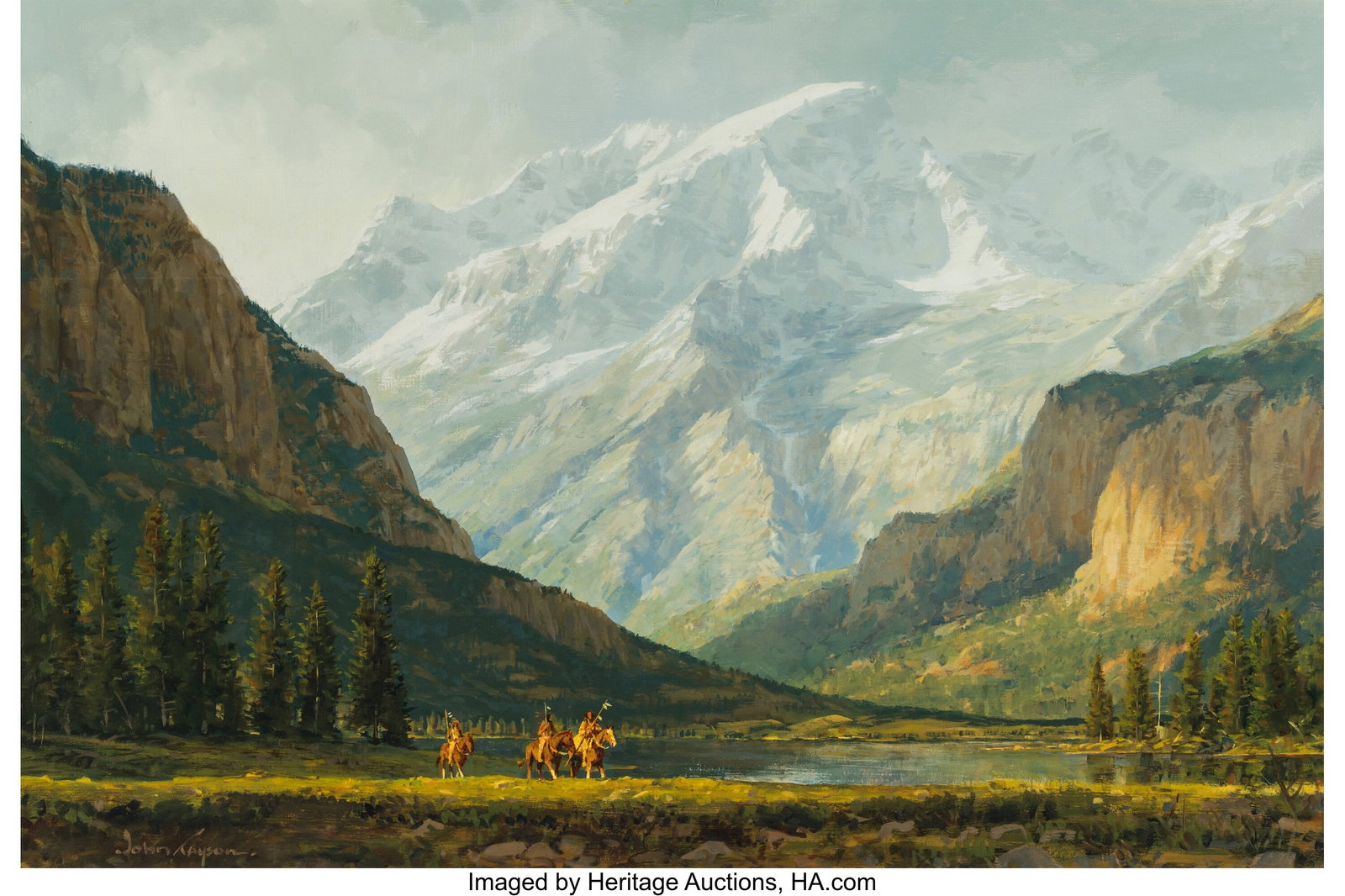 John Tayson (American, 1956-2020) Sunlight Valle (1 of 3)