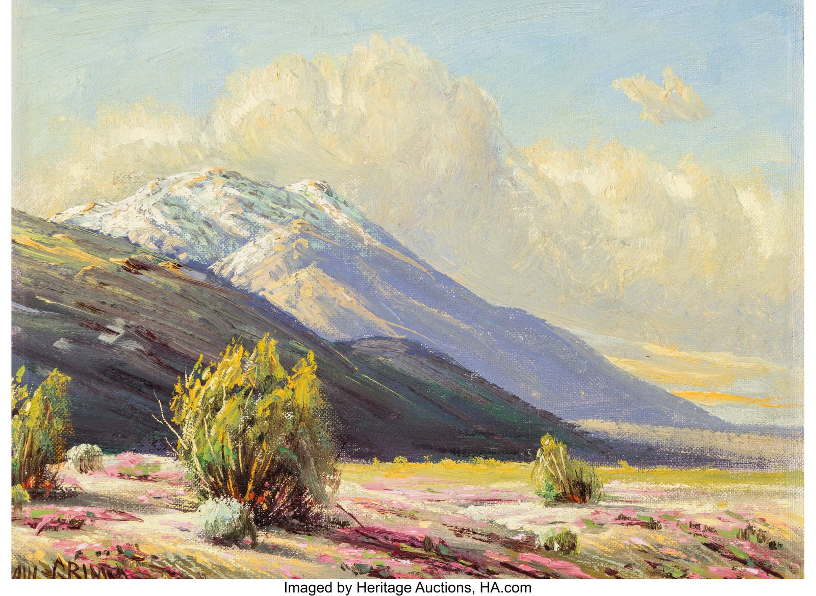 Paul Grimm (American, 1891-1974) Where Winter Me (1 of 3)