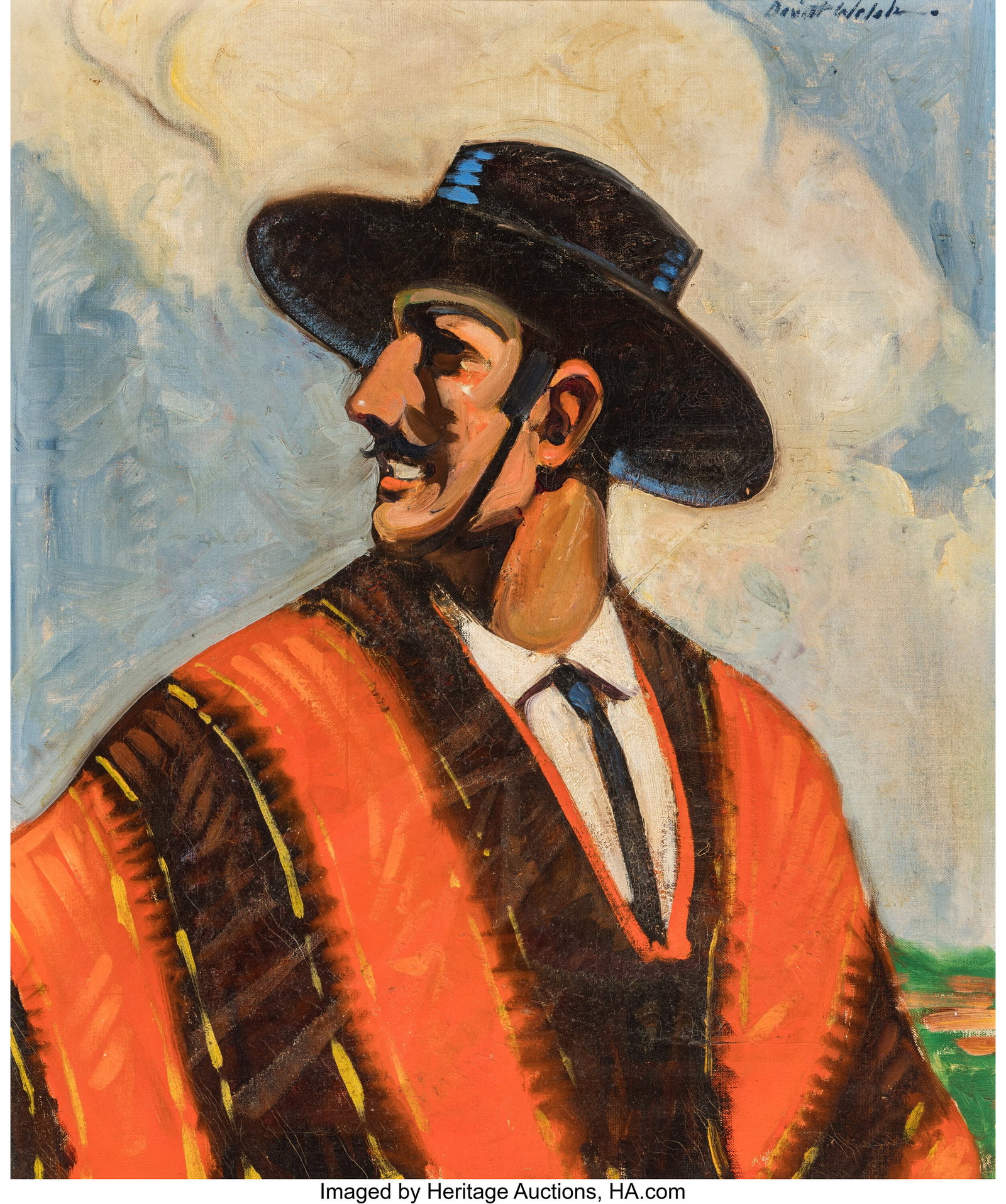 Horace Devitt Welsh (American, 1888-1942) Portra (1 of 3)