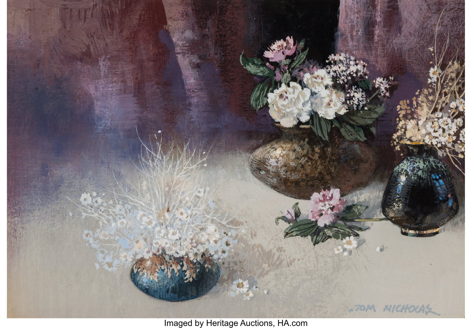 Thomas Nicholas (American, b. 1934) Still Life w (1 of 2)