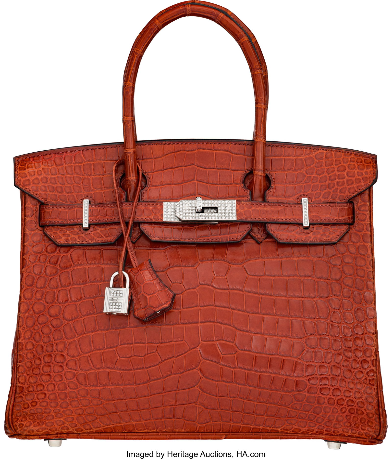 Hermès Exceptional Collection 30cm Matte Rouge  (1 of 5)